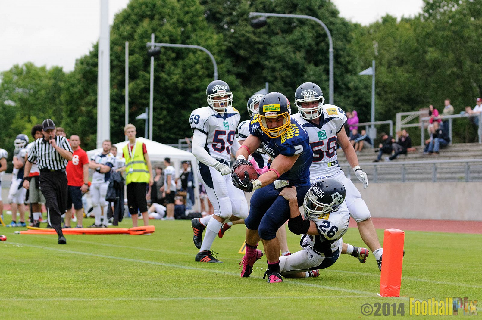 Essen Assindia Cardinals vs. Dortmund Giants - 05.07.2014 Essen Assindia Cardinals vs. Dortmund Giants (67:0) 