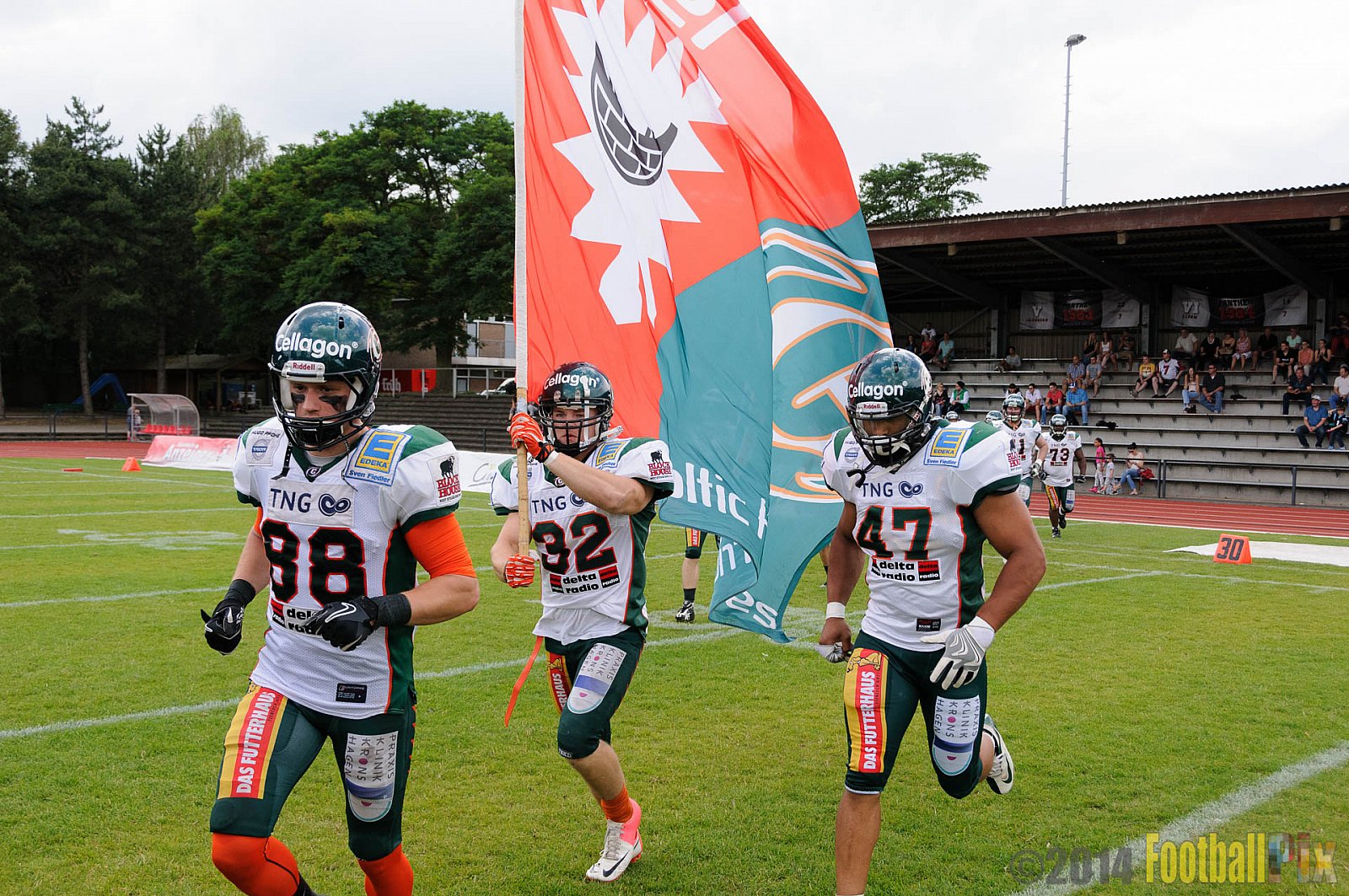 Düsseldorf Panther vs. Kiel Baltic Hurricanes - 06.07.2014 GFL Nord: Düsseldorf Panther vs. Kiel Baltic Hurricanes (26:67) 