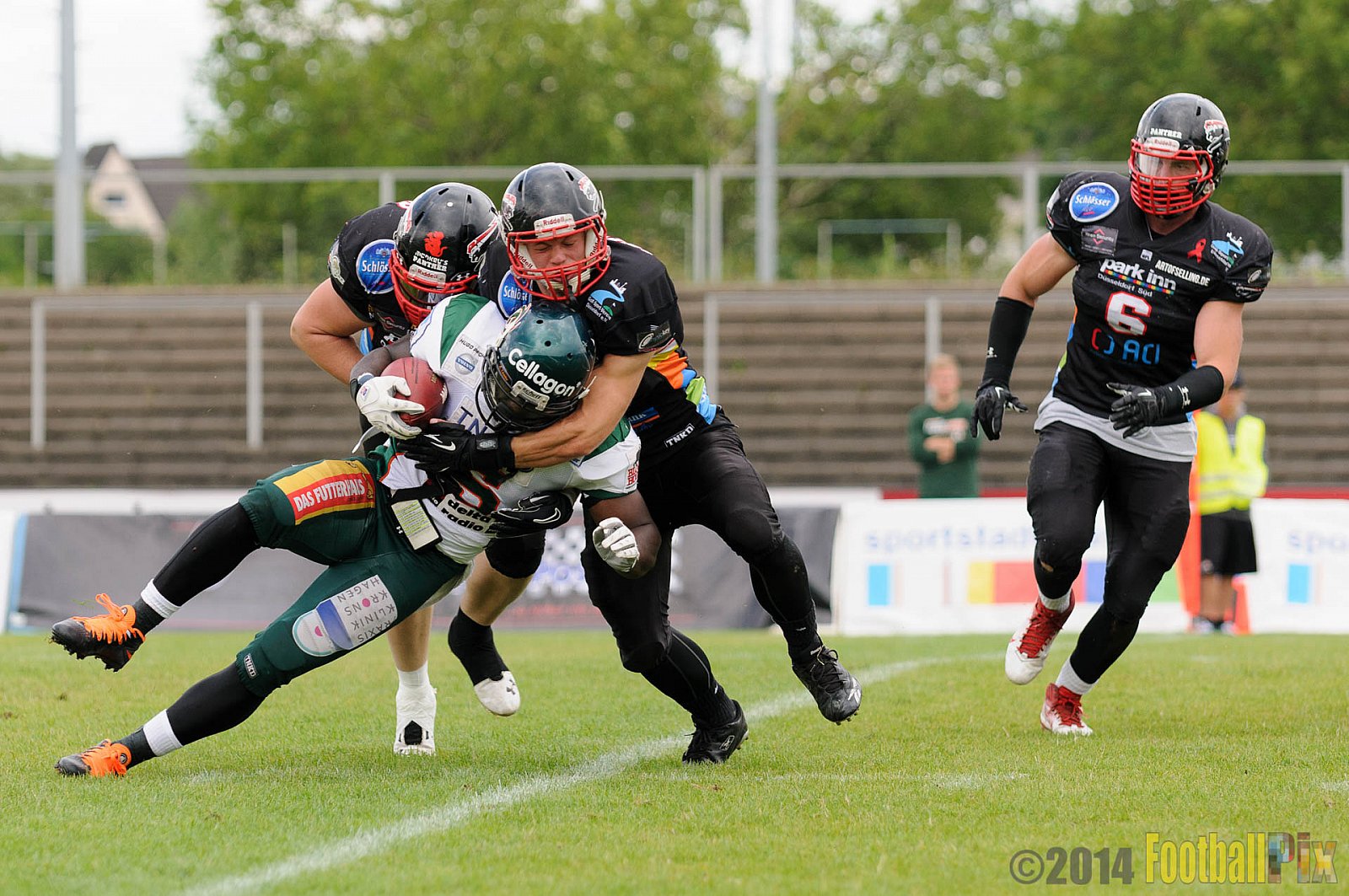 Düsseldorf Panther vs. Kiel Baltic Hurricanes - 06.07.2014 GFL Nord: Düsseldorf Panther vs. Kiel Baltic Hurricanes (26:67) 