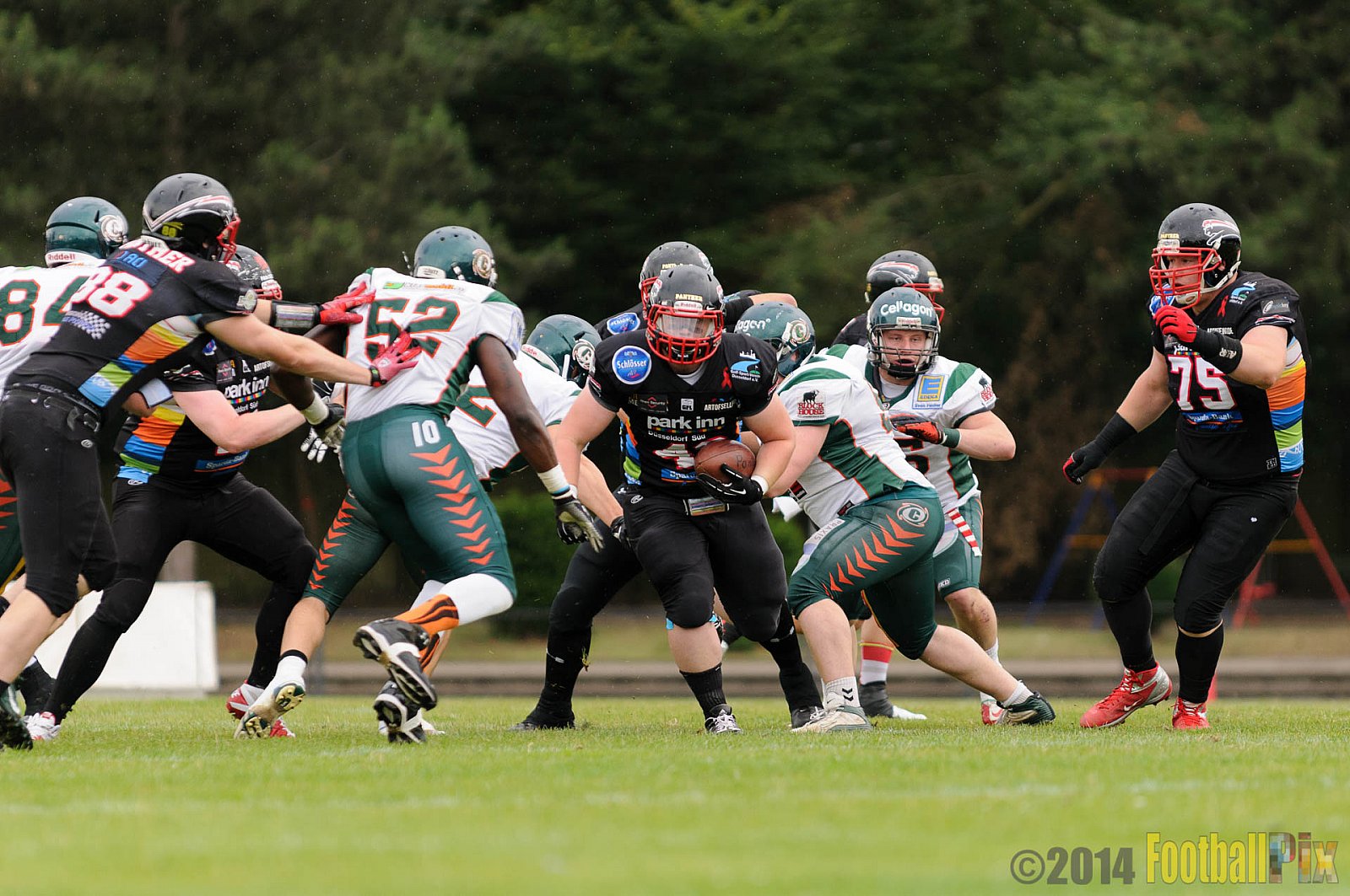 Düsseldorf Panther vs. Kiel Baltic Hurricanes - 06.07.2014 GFL Nord: Düsseldorf Panther vs. Kiel Baltic Hurricanes (26:67) 