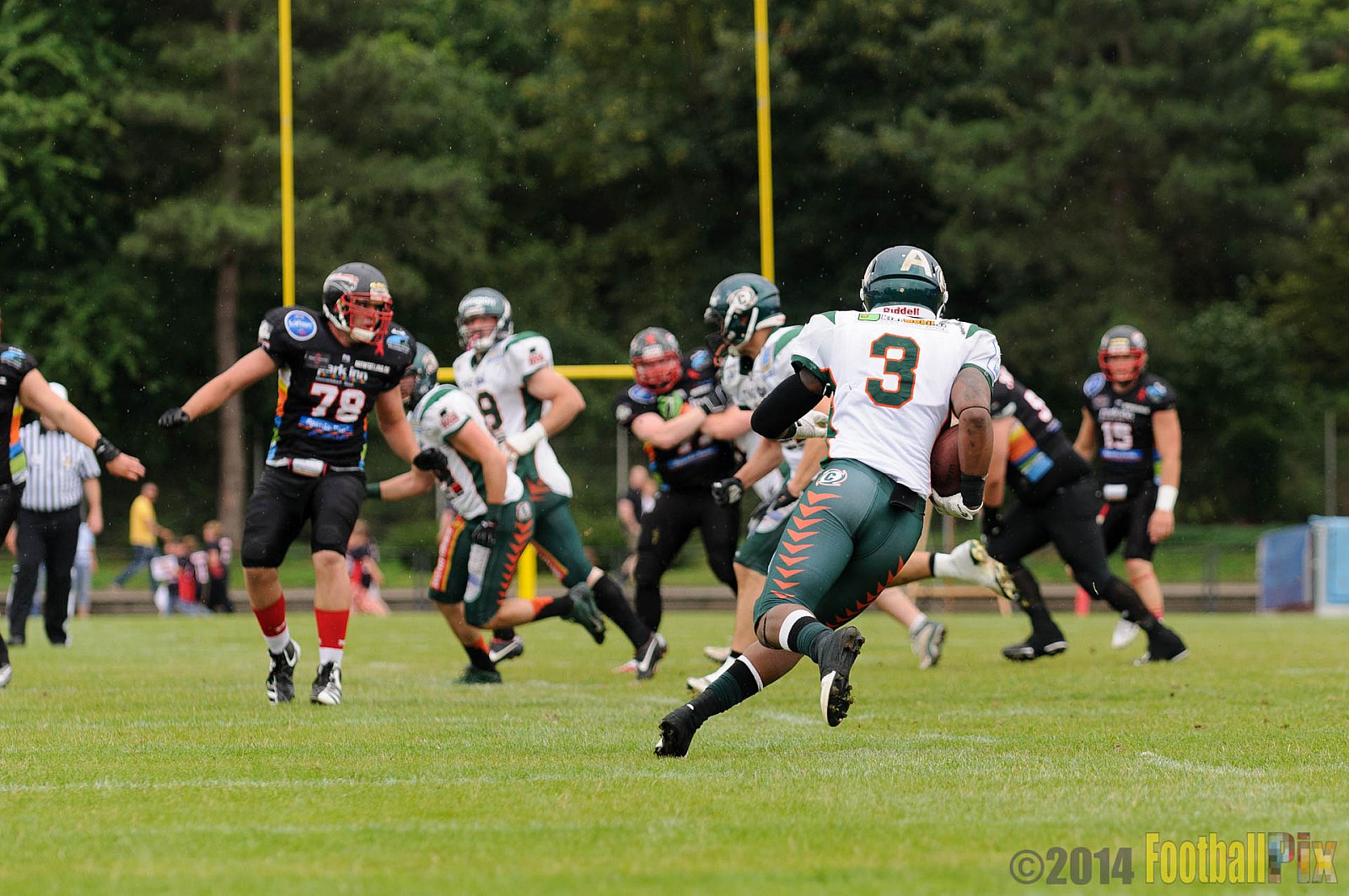 Düsseldorf Panther vs. Kiel Baltic Hurricanes - 06.07.2014 GFL Nord: Düsseldorf Panther vs. Kiel Baltic Hurricanes (26:67) 