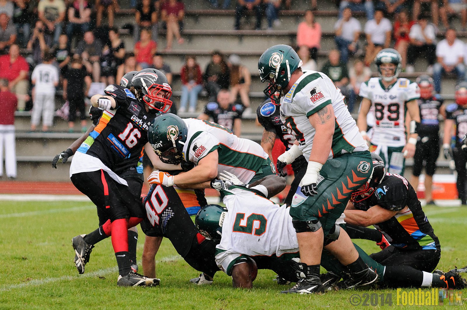 Düsseldorf Panther vs. Kiel Baltic Hurricanes - 06.07.2014 GFL Nord: Düsseldorf Panther vs. Kiel Baltic Hurricanes (26:67) 
