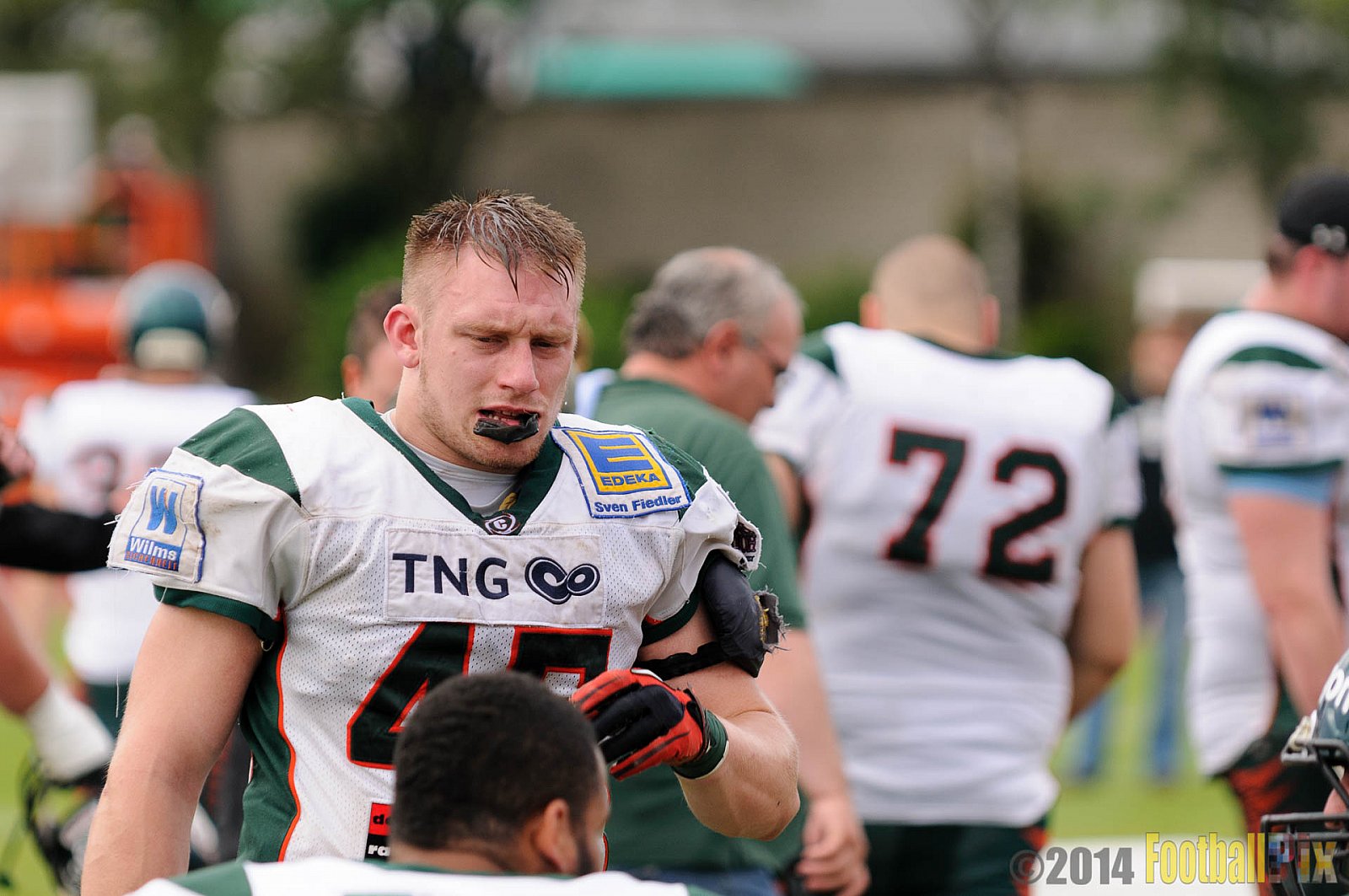 Düsseldorf Panther vs. Kiel Baltic Hurricanes - 06.07.2014 GFL Nord: Düsseldorf Panther vs. Kiel Baltic Hurricanes (26:67) 