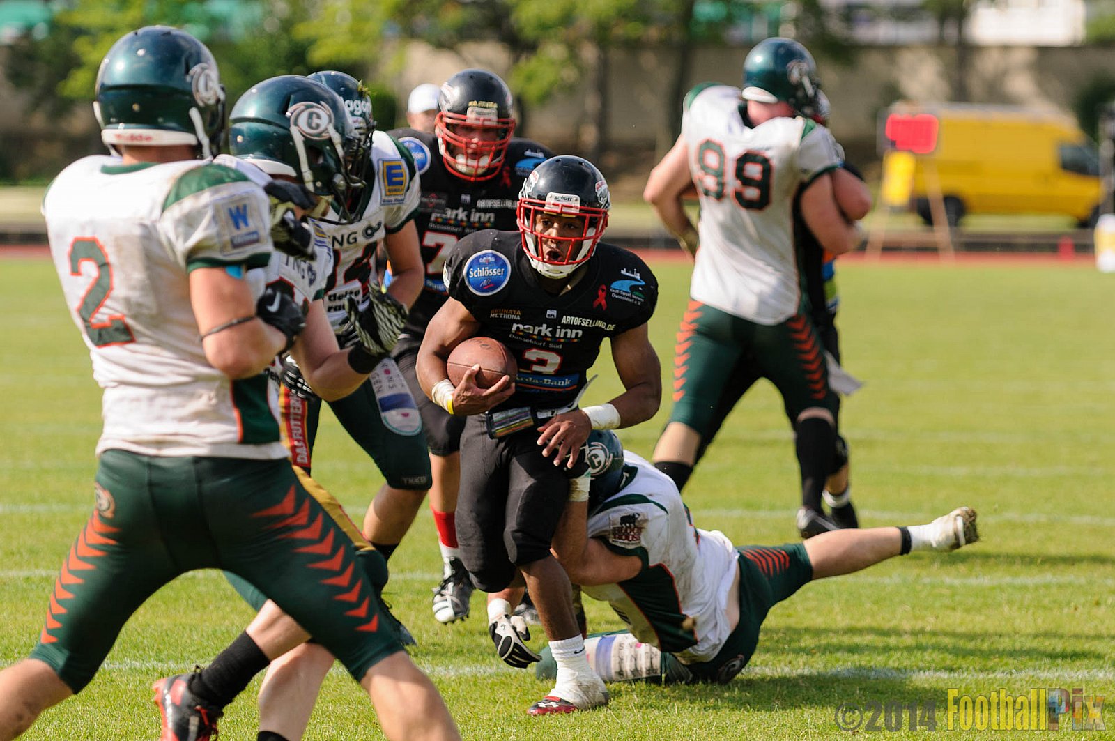 Düsseldorf Panther vs. Kiel Baltic Hurricanes - 06.07.2014 GFL Nord: Düsseldorf Panther vs. Kiel Baltic Hurricanes (26:67) 