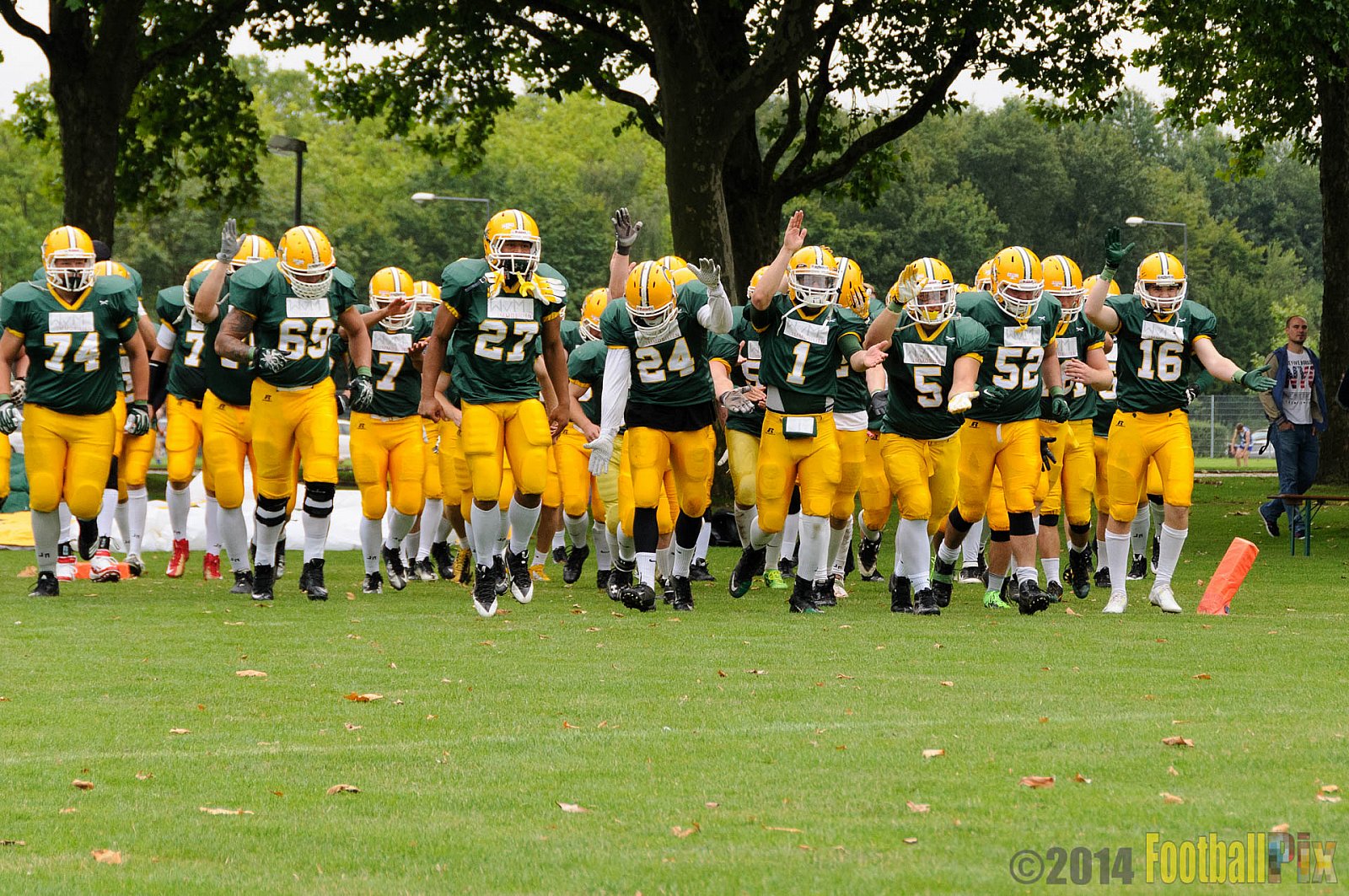 Cologne Crocodiles vs. Elmshorn Fighting Pirates - 12.07.2014 GFL2 Nord: Cologne Crocodiles vs. Elmshorn Fighting Pirates (43:12) 