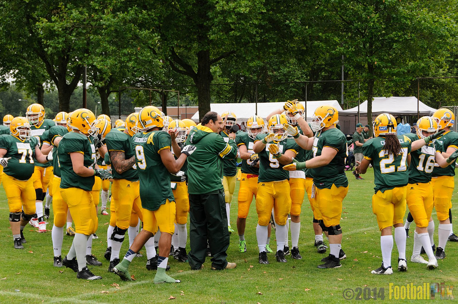 Cologne Crocodiles vs. Elmshorn Fighting Pirates - 12.07.2014 GFL2 Nord: Cologne Crocodiles vs. Elmshorn Fighting Pirates (43:12) 