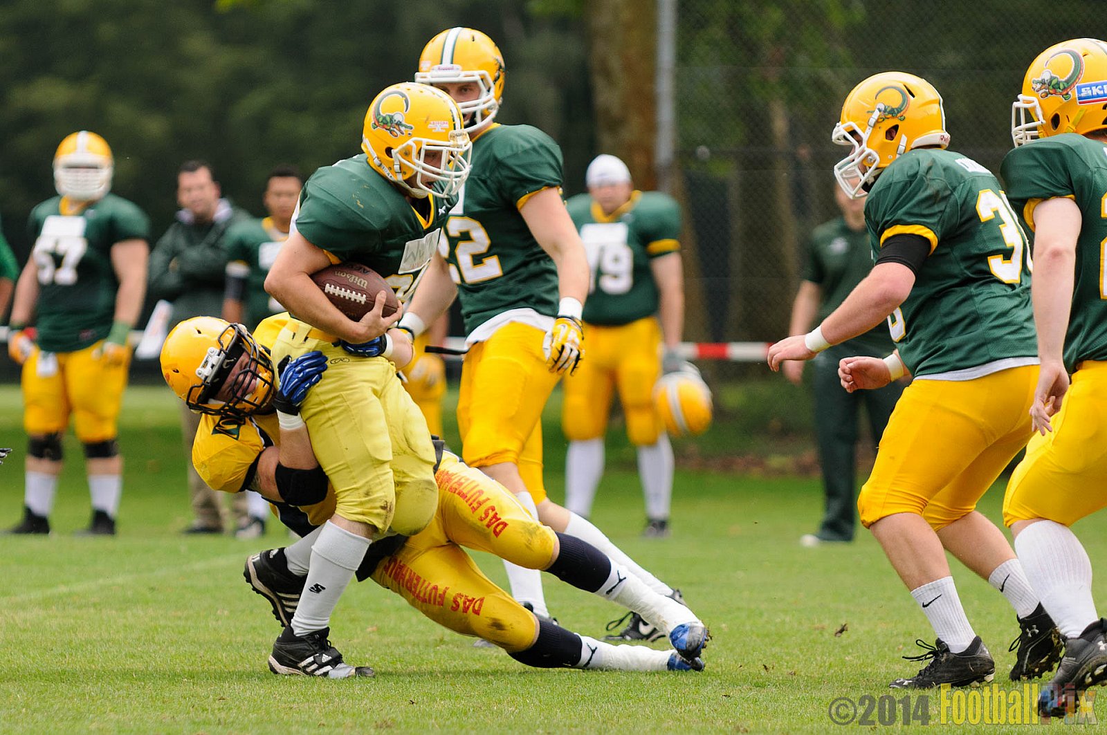 Cologne Crocodiles vs. Elmshorn Fighting Pirates - 12.07.2014 GFL2 Nord: Cologne Crocodiles vs. Elmshorn Fighting Pirates (43:12) 