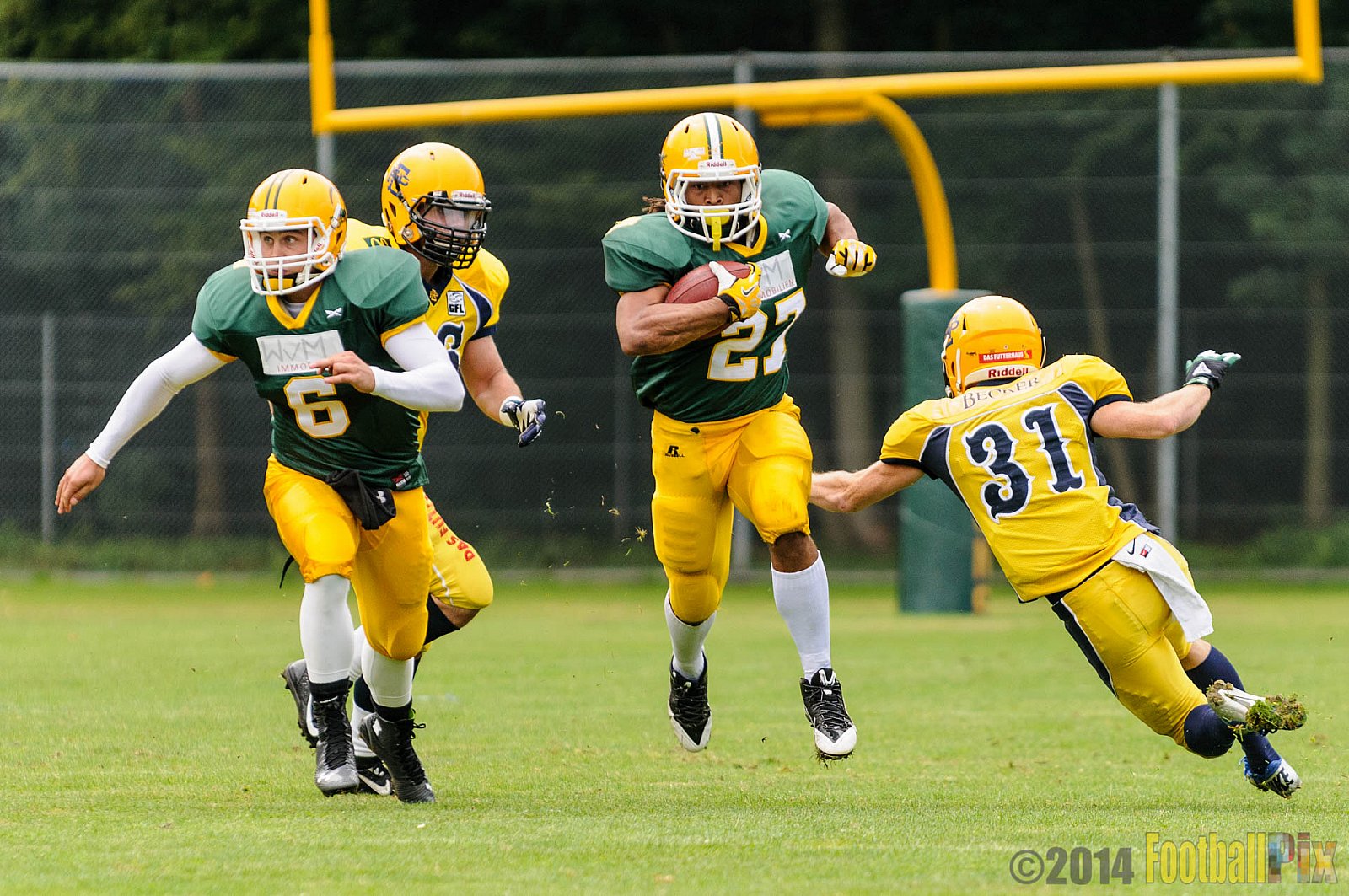 Cologne Crocodiles vs. Elmshorn Fighting Pirates - 12.07.2014 GFL2 Nord: Cologne Crocodiles vs. Elmshorn Fighting Pirates (43:12) 
