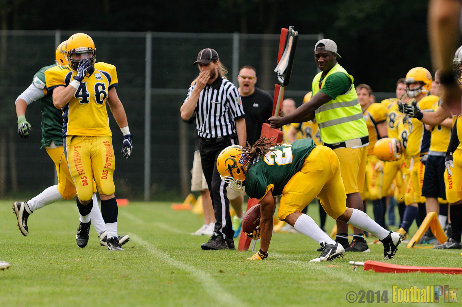 Cologne Crocodiles vs. Elmshorn Fighting Pirates - 12.07.2014 GFL2 Nord: Cologne Crocodiles vs. Elmshorn Fighting Pirates (43:12) 