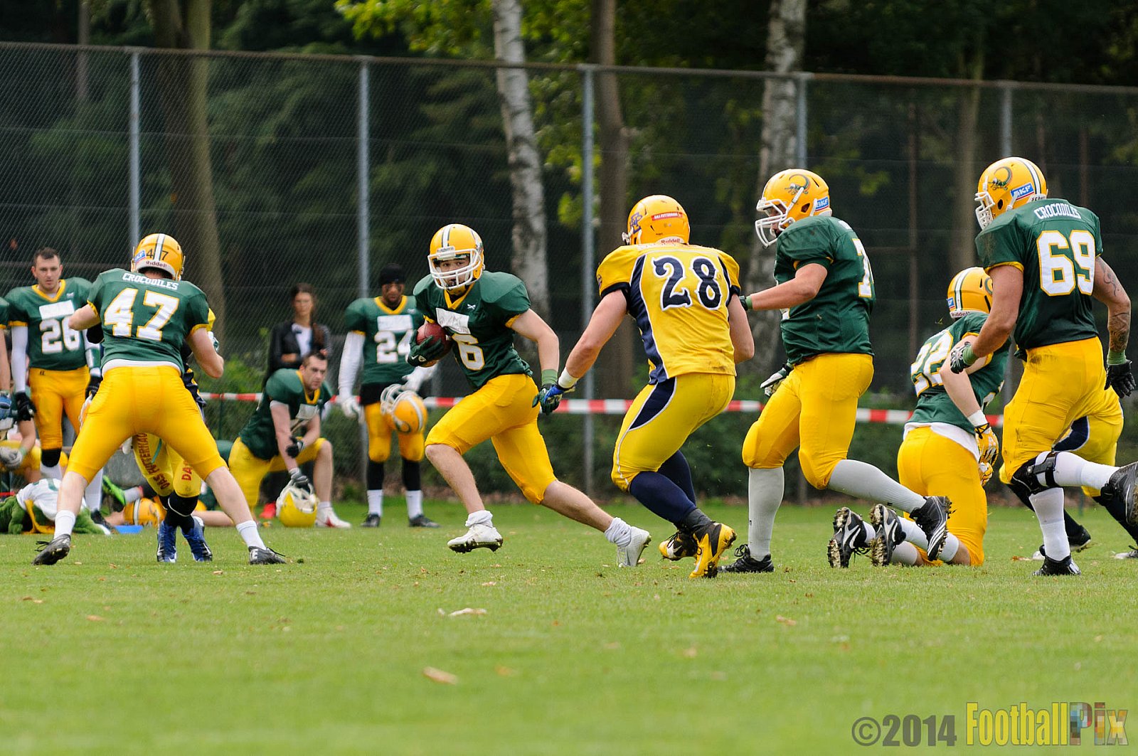 Cologne Crocodiles vs. Elmshorn Fighting Pirates - 12.07.2014 GFL2 Nord: Cologne Crocodiles vs. Elmshorn Fighting Pirates (43:12) 