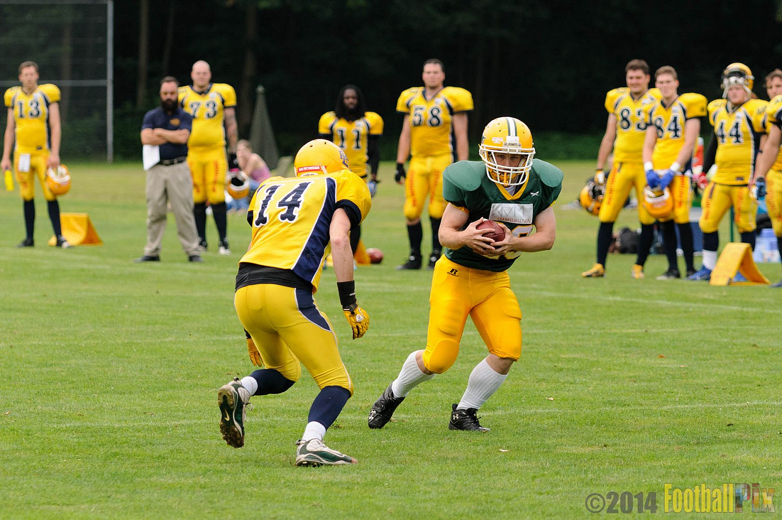 Cologne Crocodiles vs. Elmshorn Fighting Pirates - 12.07.2014 GFL2 Nord: Cologne Crocodiles vs. Elmshorn Fighting Pirates (43:12) 