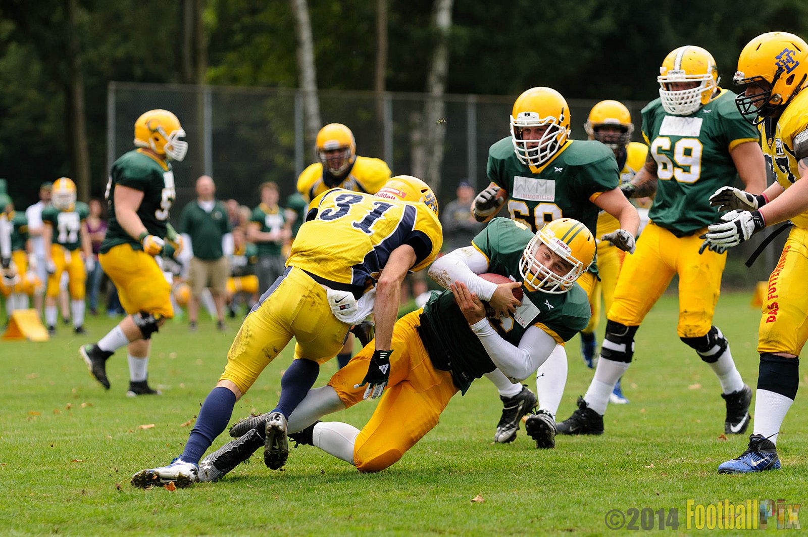 Cologne Crocodiles vs. Elmshorn Fighting Pirates - 12.07.2014 GFL2 Nord: Cologne Crocodiles vs. Elmshorn Fighting Pirates (43:12) 