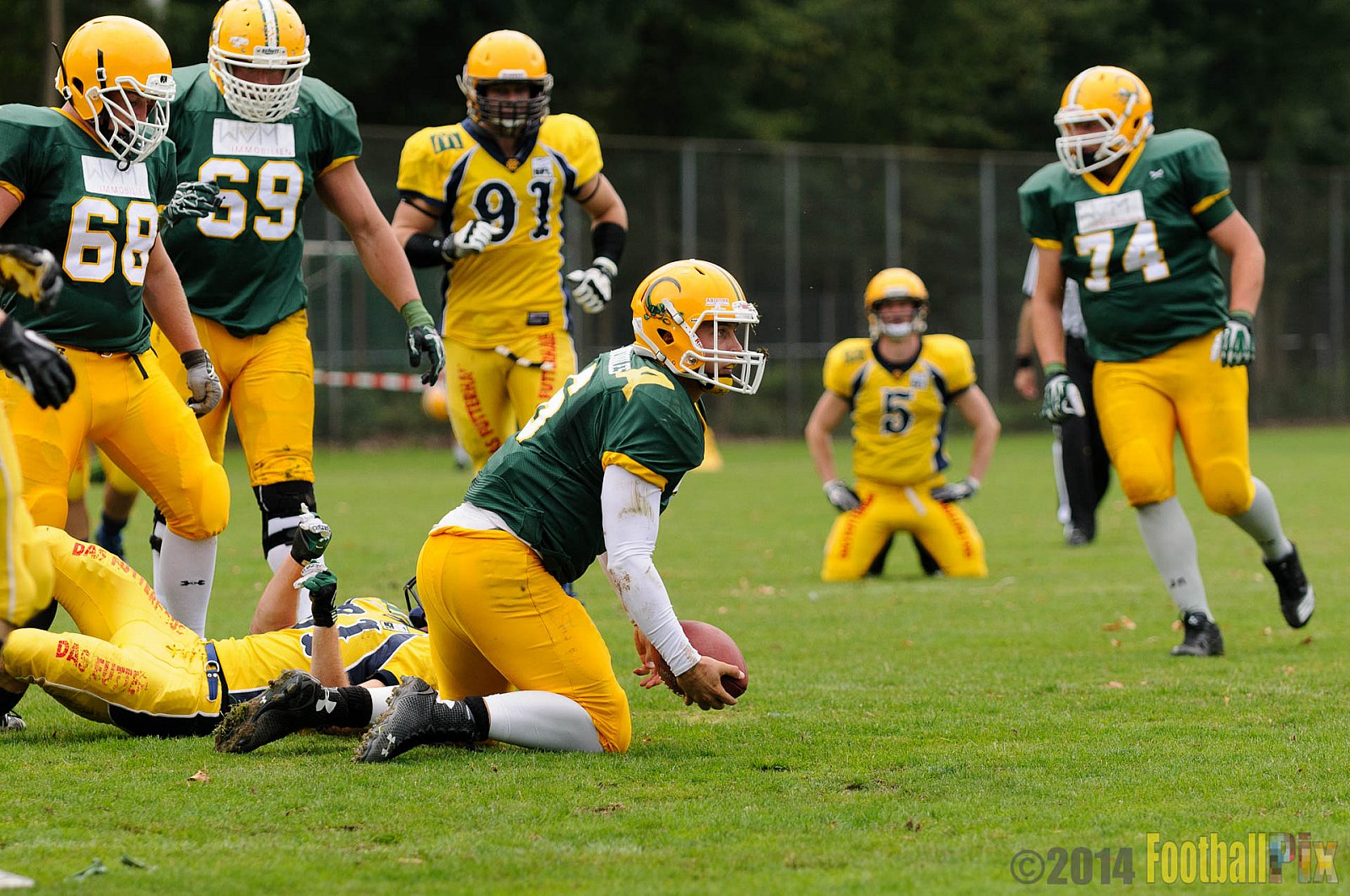 Cologne Crocodiles vs. Elmshorn Fighting Pirates - 12.07.2014 GFL2 Nord: Cologne Crocodiles vs. Elmshorn Fighting Pirates (43:12) 