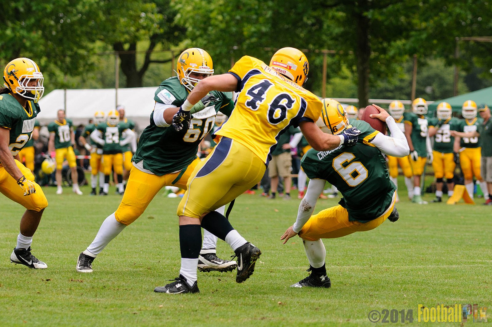 Cologne Crocodiles vs. Elmshorn Fighting Pirates - 12.07.2014 GFL2 Nord: Cologne Crocodiles vs. Elmshorn Fighting Pirates (43:12) 