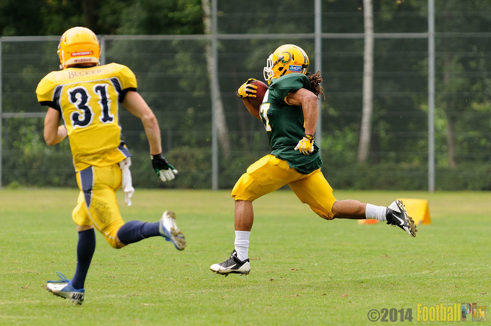 Cologne Crocodiles vs. Elmshorn Fighting Pirates - 12.07.2014 GFL2 Nord: Cologne Crocodiles vs. Elmshorn Fighting Pirates (43:12) 
