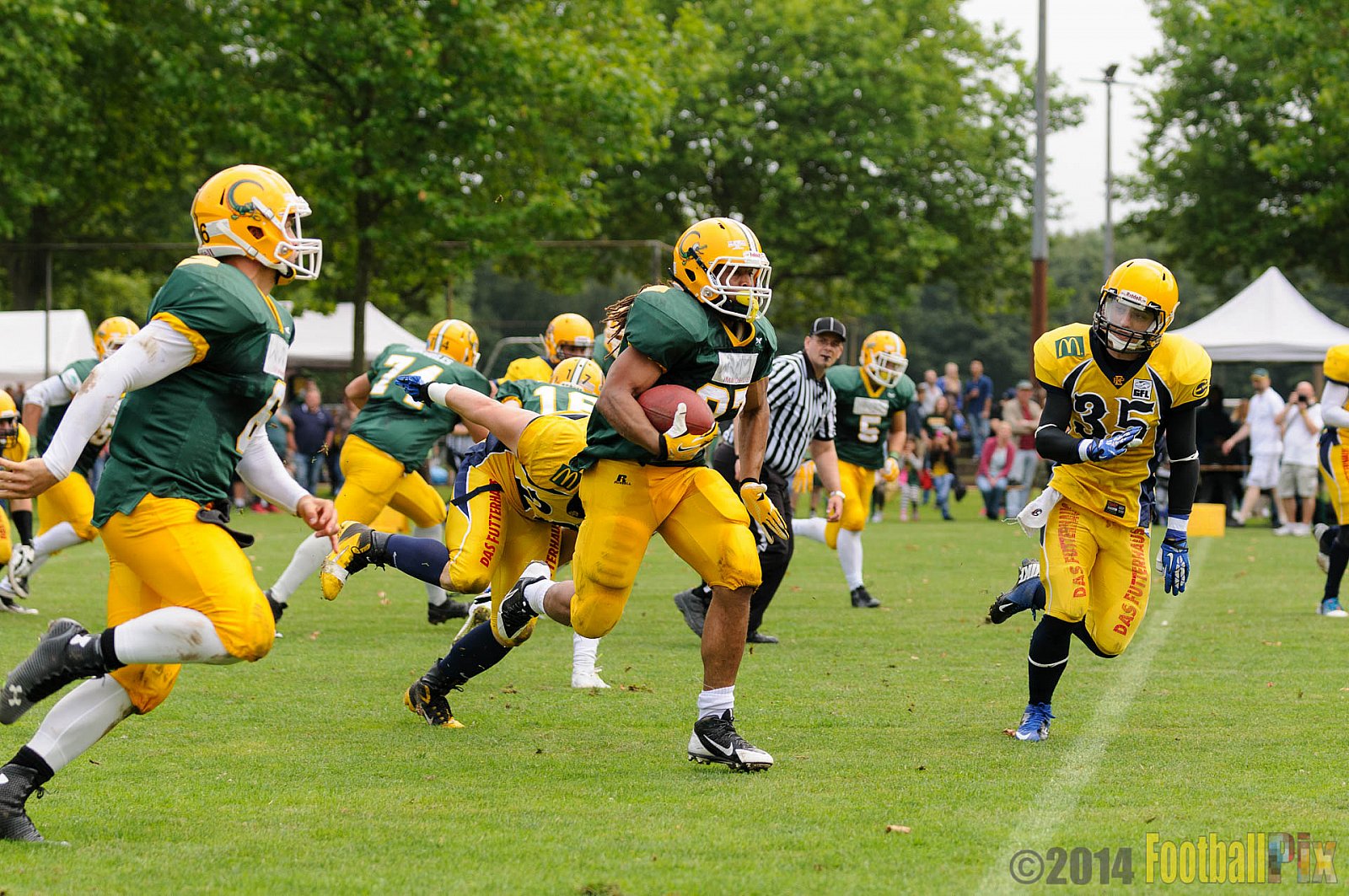 Cologne Crocodiles vs. Elmshorn Fighting Pirates - 12.07.2014 GFL2 Nord: Cologne Crocodiles vs. Elmshorn Fighting Pirates (43:12) 
