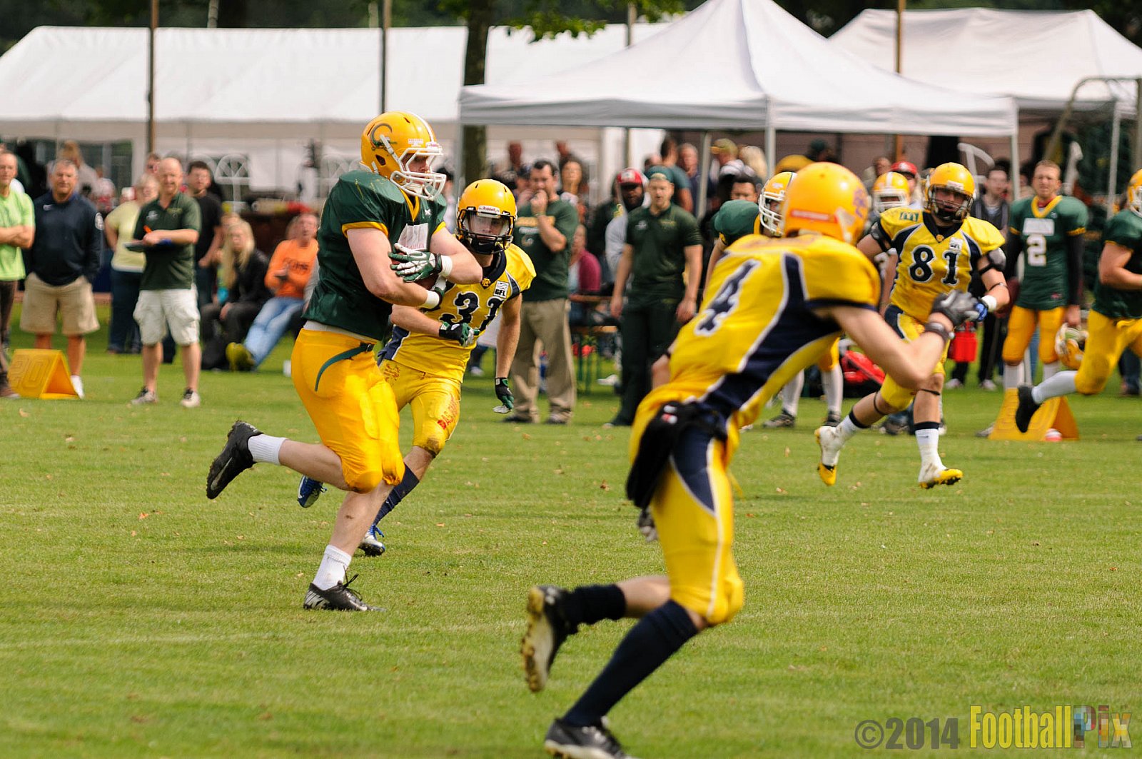 Cologne Crocodiles vs. Elmshorn Fighting Pirates - 12.07.2014 GFL2 Nord: Cologne Crocodiles vs. Elmshorn Fighting Pirates (43:12) 