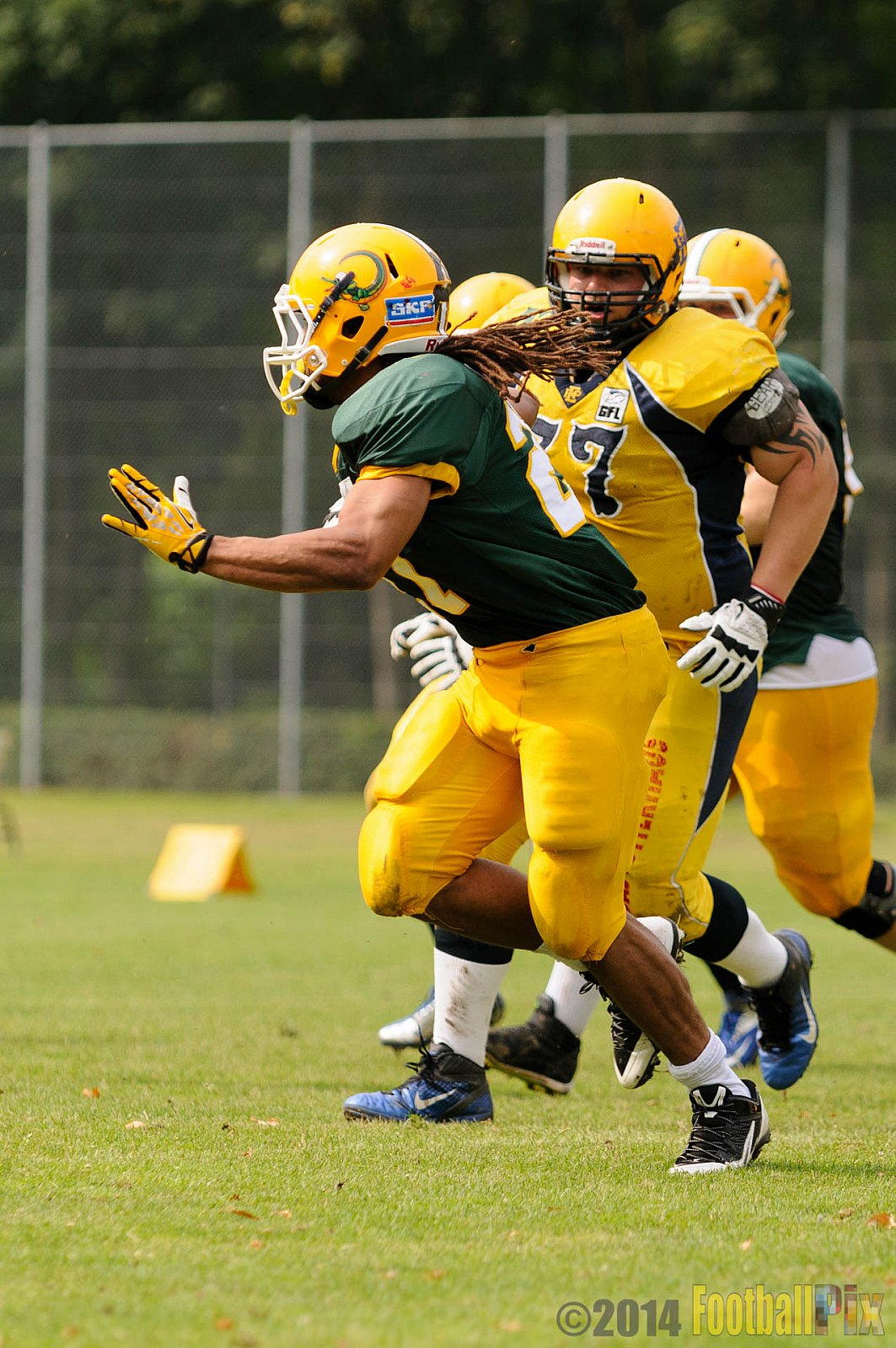 Cologne Crocodiles vs. Elmshorn Fighting Pirates - 12.07.2014 GFL2 Nord: Cologne Crocodiles vs. Elmshorn Fighting Pirates (43:12) 