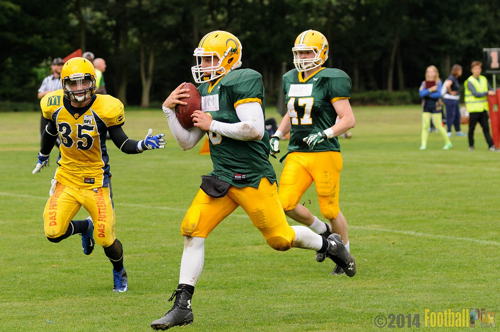 Cologne Crocodiles vs. Elmshorn Fighting Pirates - 12.07.2014 GFL2 Nord: Cologne Crocodiles vs. Elmshorn Fighting Pirates (43:12) 