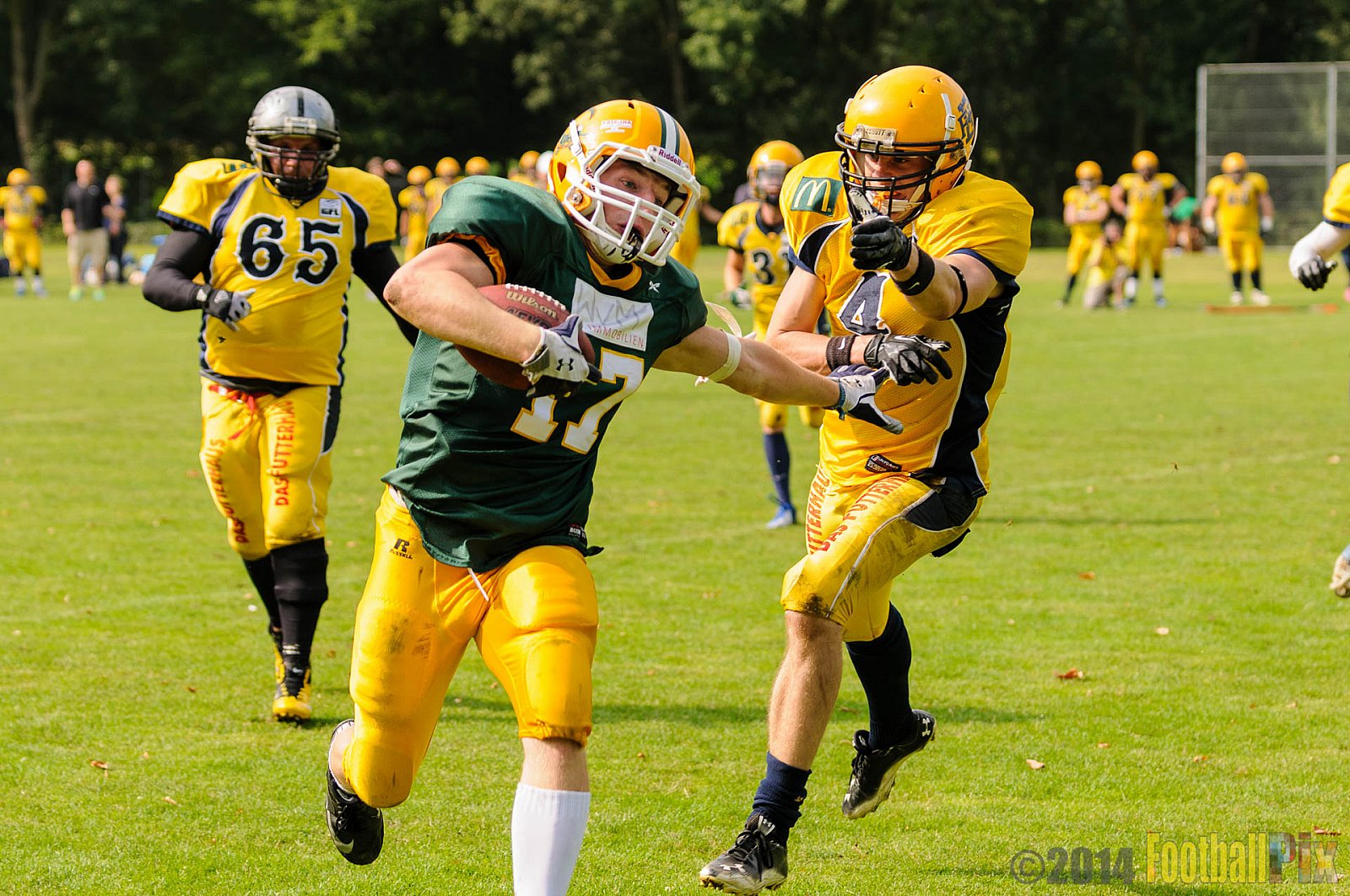 Cologne Crocodiles vs. Elmshorn Fighting Pirates - 12.07.2014 GFL2 Nord: Cologne Crocodiles vs. Elmshorn Fighting Pirates (43:12) 