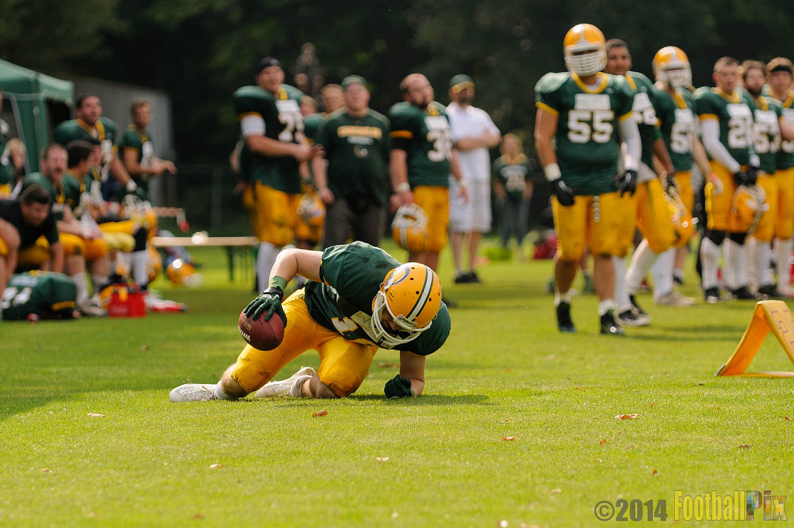 Cologne Crocodiles vs. Elmshorn Fighting Pirates - 12.07.2014 GFL2 Nord: Cologne Crocodiles vs. Elmshorn Fighting Pirates (43:12) 