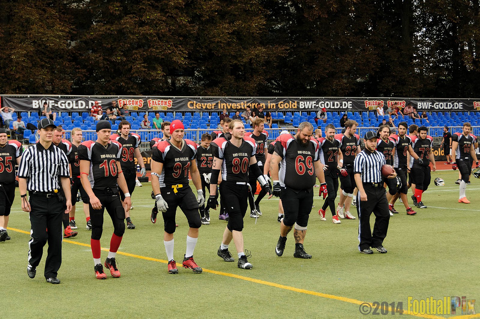 Cologne Falcons II vs. Solingen Paladins - 03.08.2014 Cologne Falcons II vs. Solingen Paladins (34:14) 