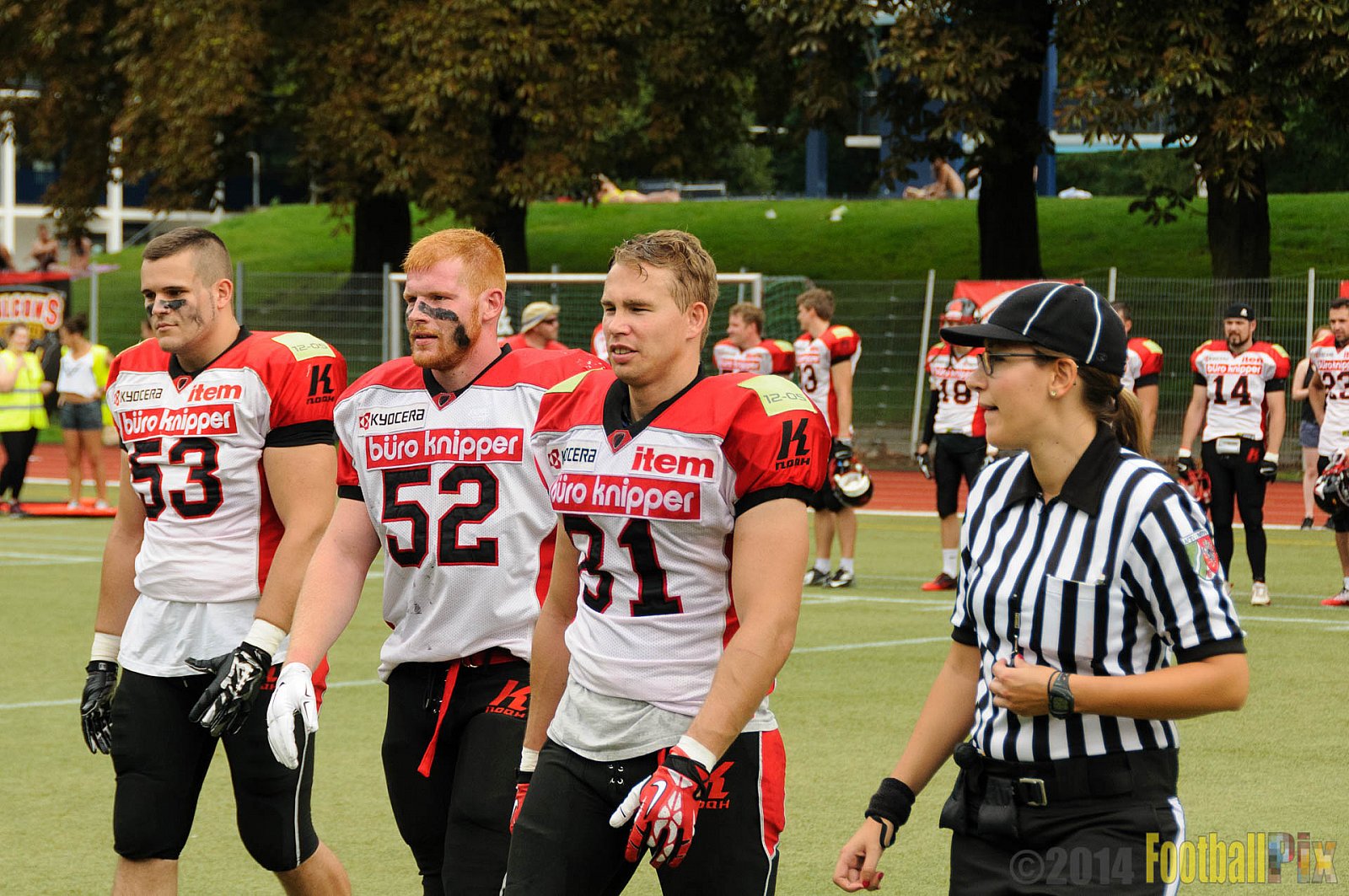 Cologne Falcons II vs. Solingen Paladins - 03.08.2014 Cologne Falcons II vs. Solingen Paladins (34:14) 