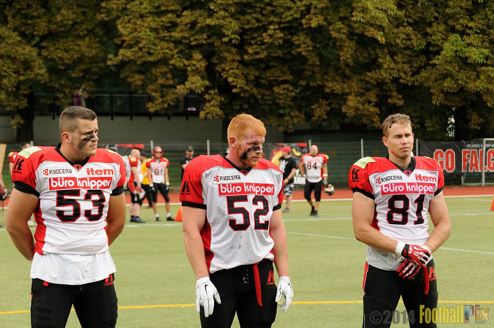 Cologne Falcons II vs. Solingen Paladins - 03.08.2014 Cologne Falcons II vs. Solingen Paladins (34:14) 
