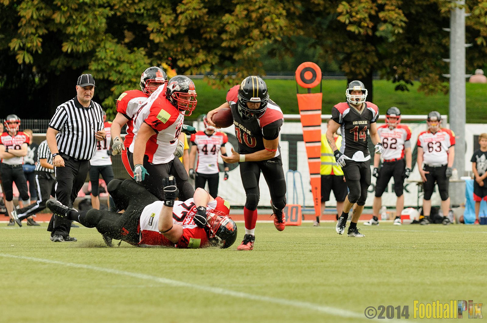 Cologne Falcons II vs. Solingen Paladins - 03.08.2014 Cologne Falcons II vs. Solingen Paladins (34:14) 
