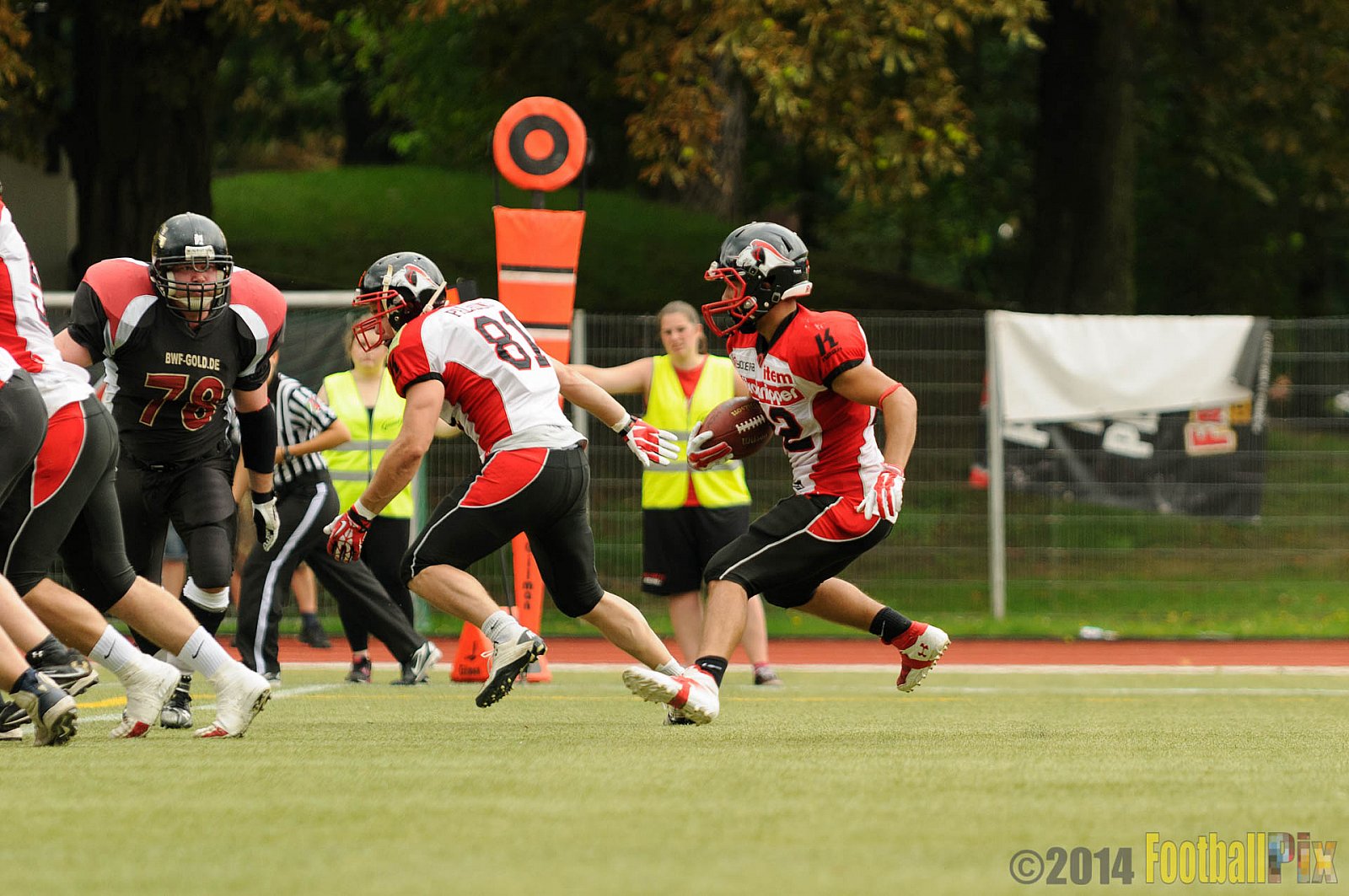Cologne Falcons II vs. Solingen Paladins - 03.08.2014 Cologne Falcons II vs. Solingen Paladins (34:14) 