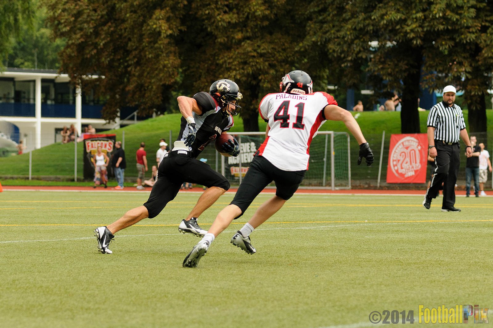 Cologne Falcons II vs. Solingen Paladins - 03.08.2014 Cologne Falcons II vs. Solingen Paladins (34:14) 
