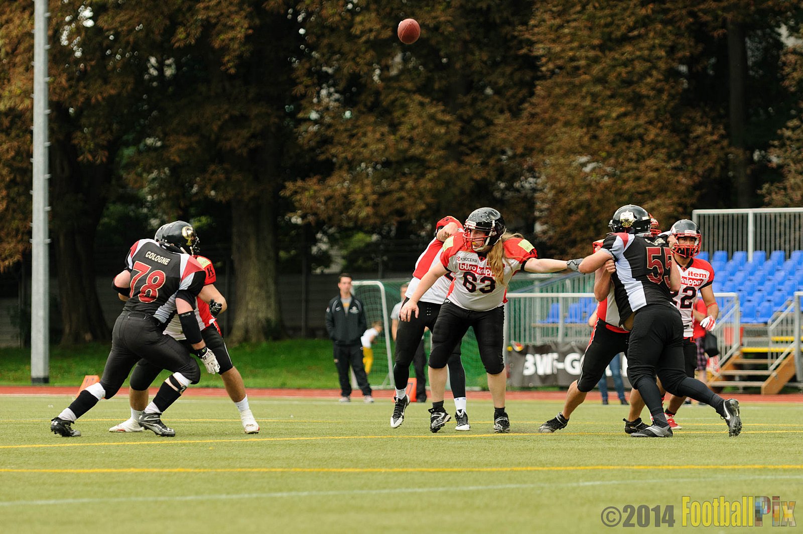 Cologne Falcons II vs. Solingen Paladins - 03.08.2014 Cologne Falcons II vs. Solingen Paladins (34:14) 