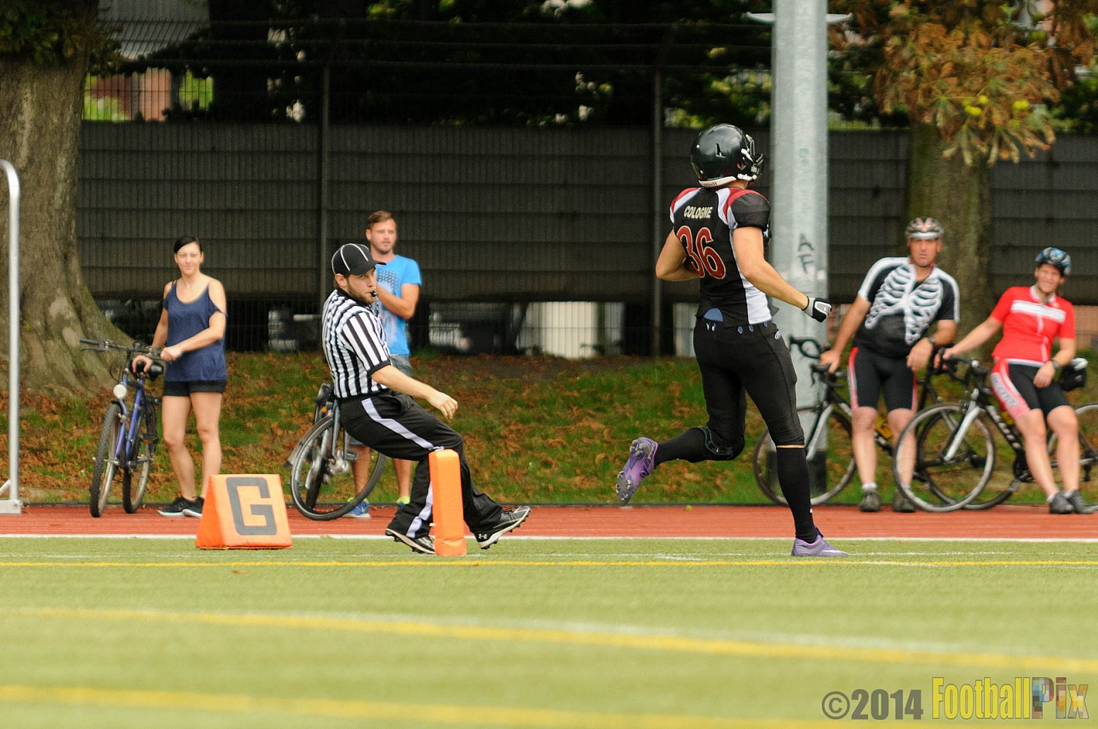 Cologne Falcons II vs. Solingen Paladins - 03.08.2014 Cologne Falcons II vs. Solingen Paladins (34:14) 