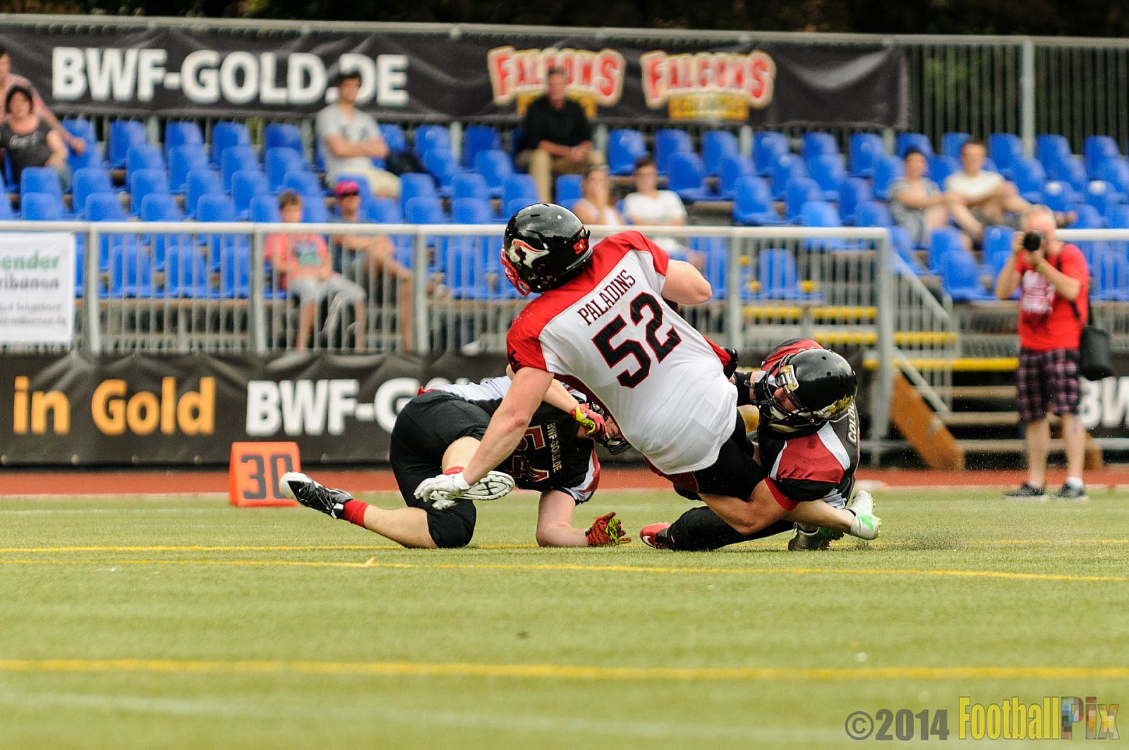 Cologne Falcons II vs. Solingen Paladins - 03.08.2014 Cologne Falcons II vs. Solingen Paladins (34:14) 