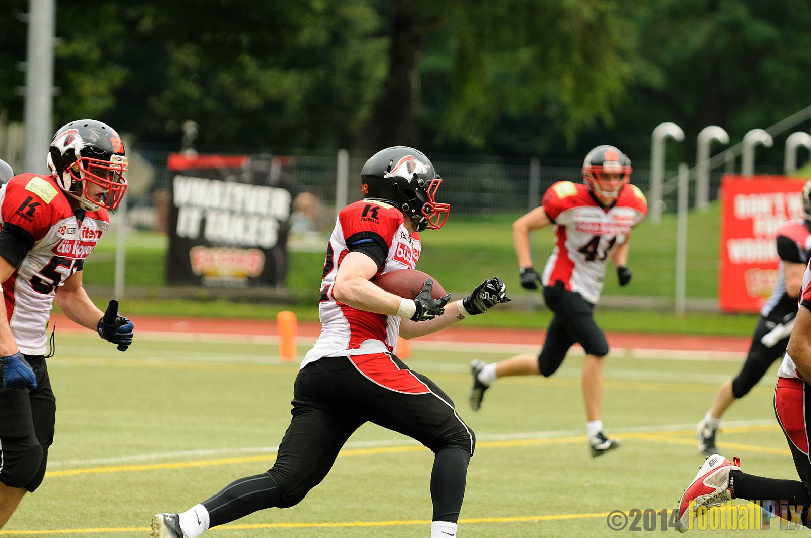 Cologne Falcons II vs. Solingen Paladins - 03.08.2014 Cologne Falcons II vs. Solingen Paladins (34:14) 