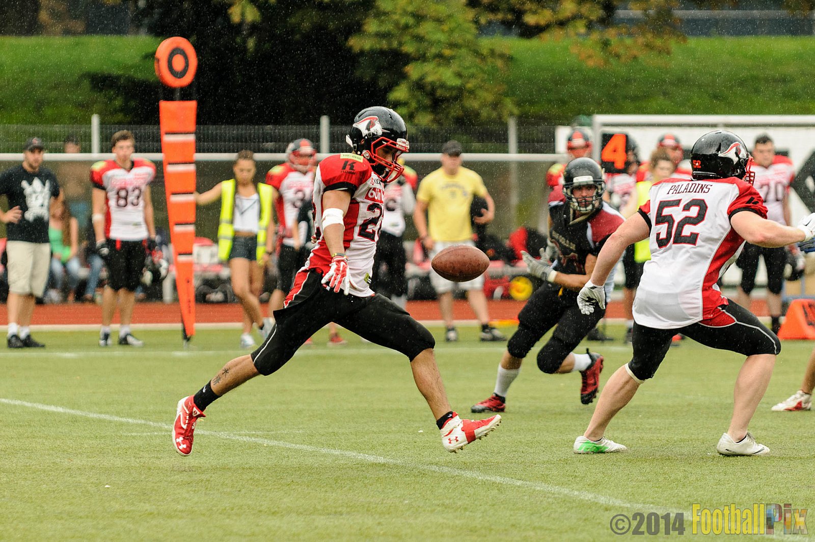 Cologne Falcons II vs. Solingen Paladins - 03.08.2014 Cologne Falcons II vs. Solingen Paladins (34:14) 