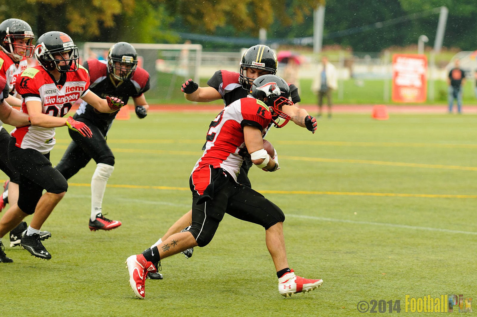 Cologne Falcons II vs. Solingen Paladins - 03.08.2014 Cologne Falcons II vs. Solingen Paladins (34:14) 