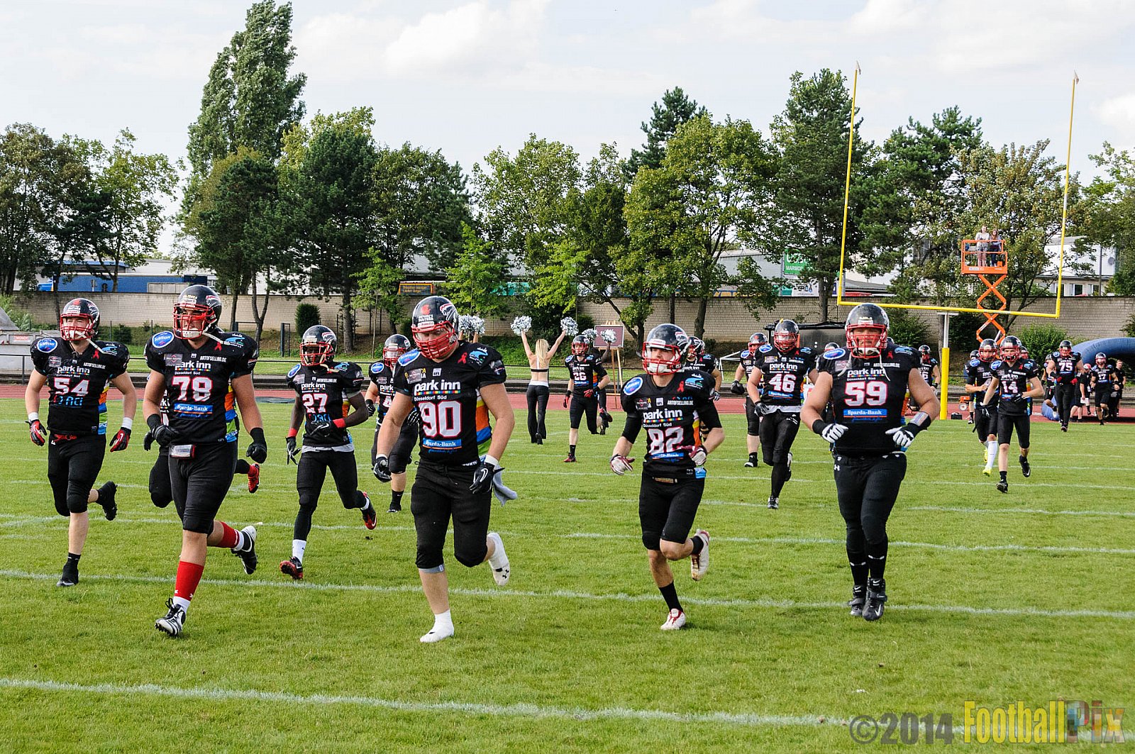 Düsseldorf Panther vs. Berlin Rebels - 09.08.2014 GFL Nord: Düsseldorf Panther vs. Berlin Rebels (29:34) 
