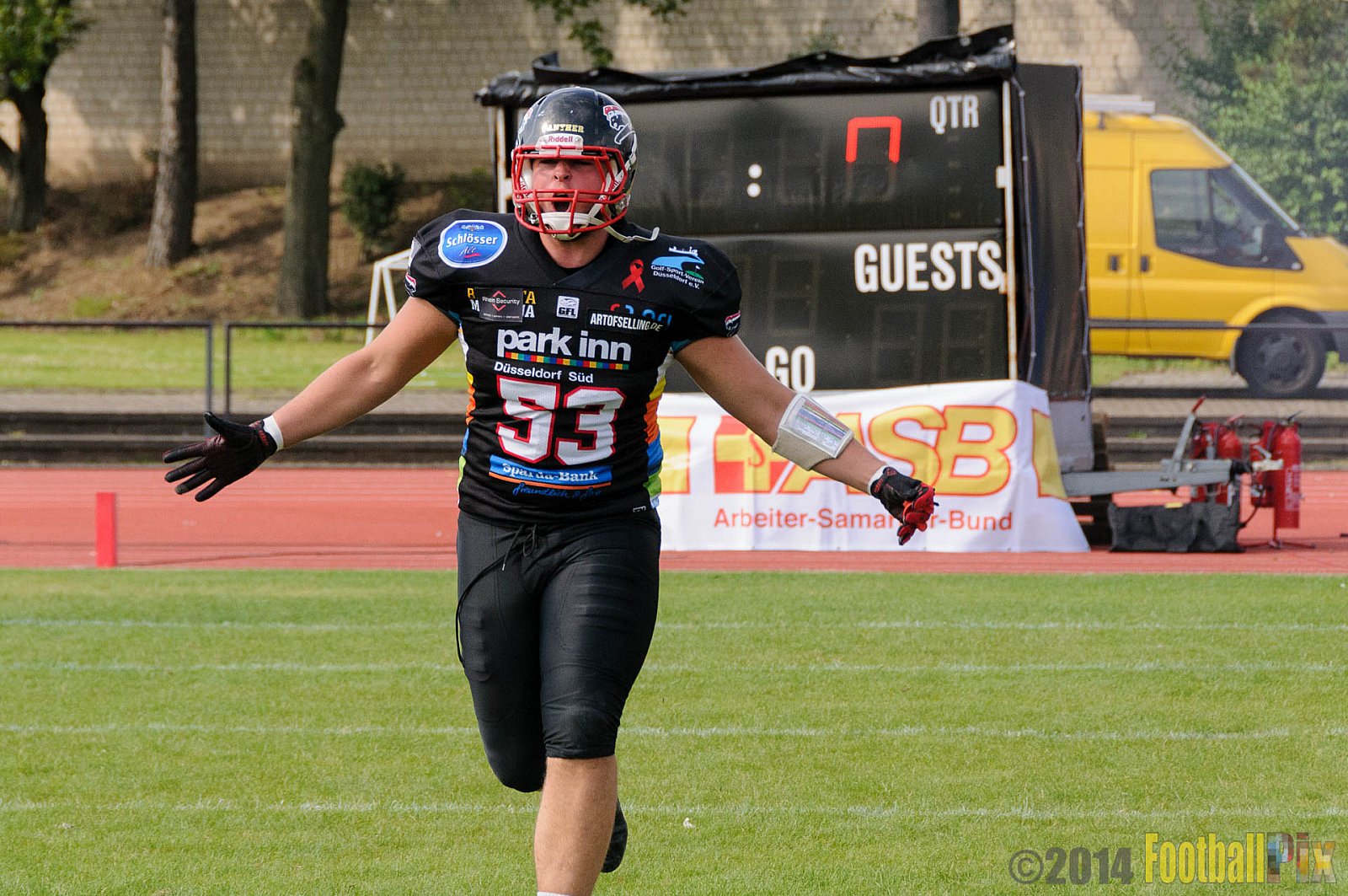 Düsseldorf Panther vs. Berlin Rebels - 09.08.2014 GFL Nord: Düsseldorf Panther vs. Berlin Rebels (29:34) 