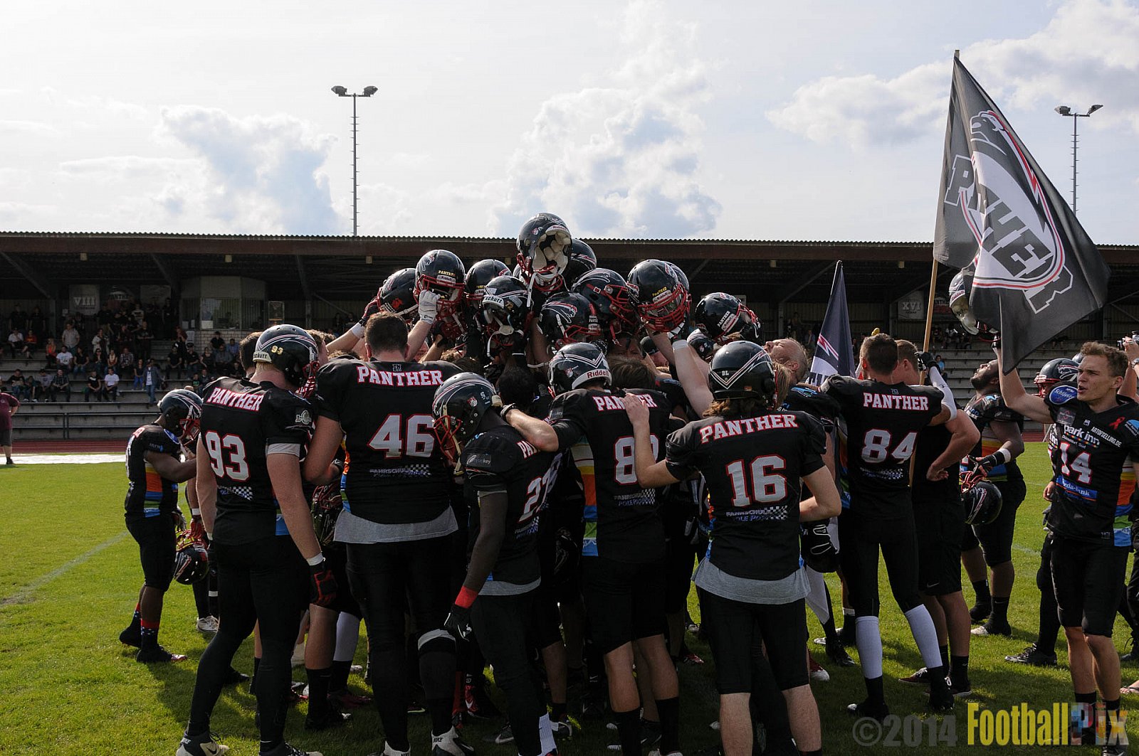 Düsseldorf Panther vs. Berlin Rebels - 09.08.2014 GFL Nord: Düsseldorf Panther vs. Berlin Rebels (29:34) 