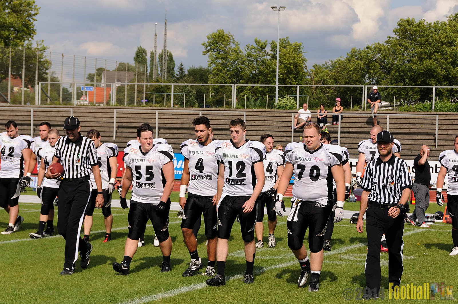 Düsseldorf Panther vs. Berlin Rebels - 09.08.2014 GFL Nord: Düsseldorf Panther vs. Berlin Rebels (29:34) 