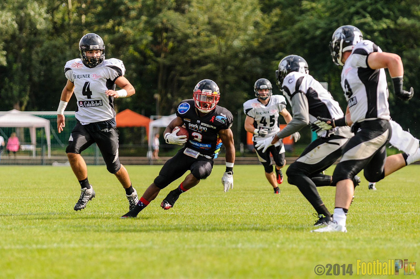 Düsseldorf Panther vs. Berlin Rebels - 09.08.2014 GFL Nord: Düsseldorf Panther vs. Berlin Rebels (29:34) 