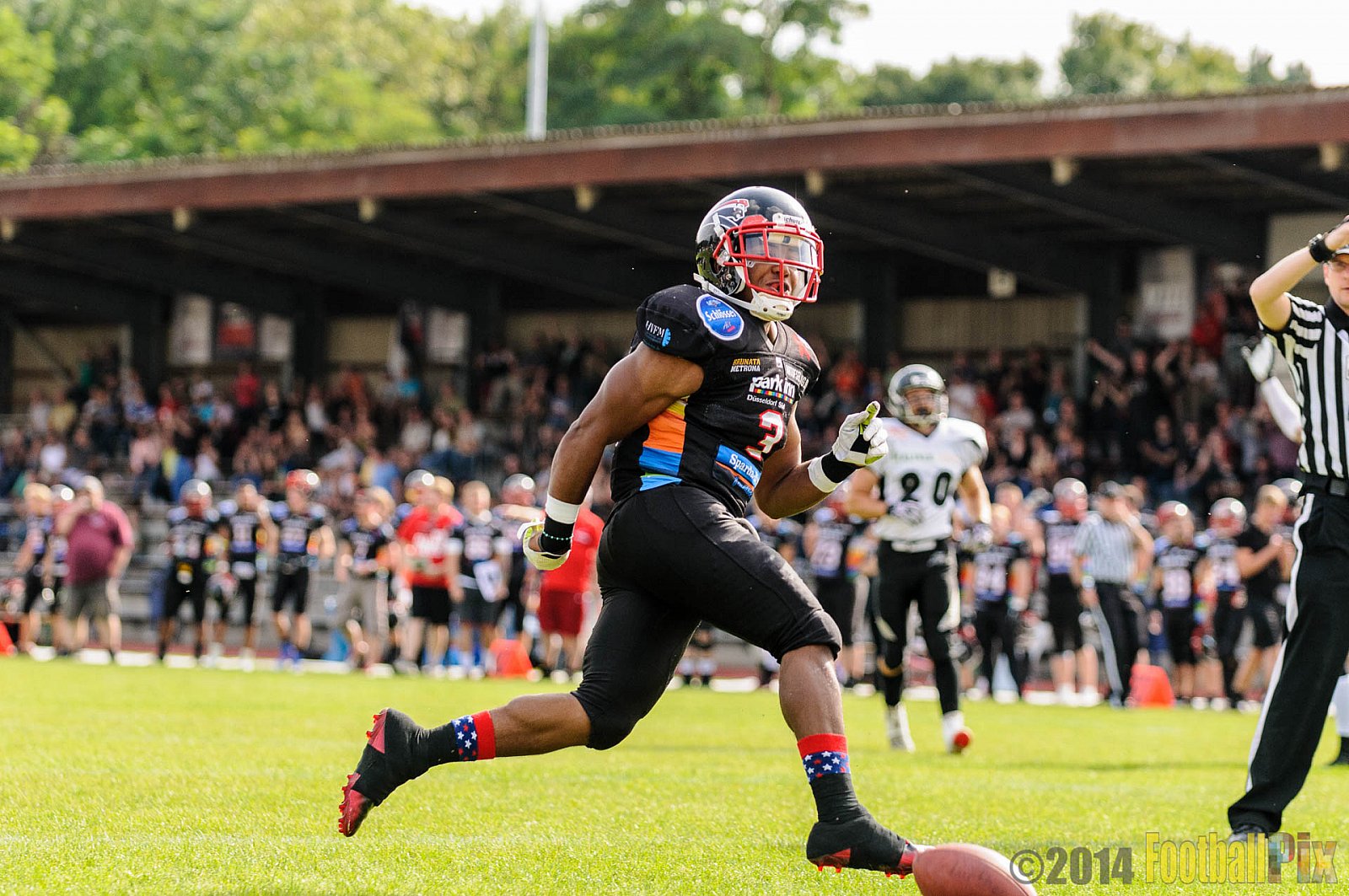 Düsseldorf Panther vs. Berlin Rebels - 09.08.2014 GFL Nord: Düsseldorf Panther vs. Berlin Rebels (29:34) 