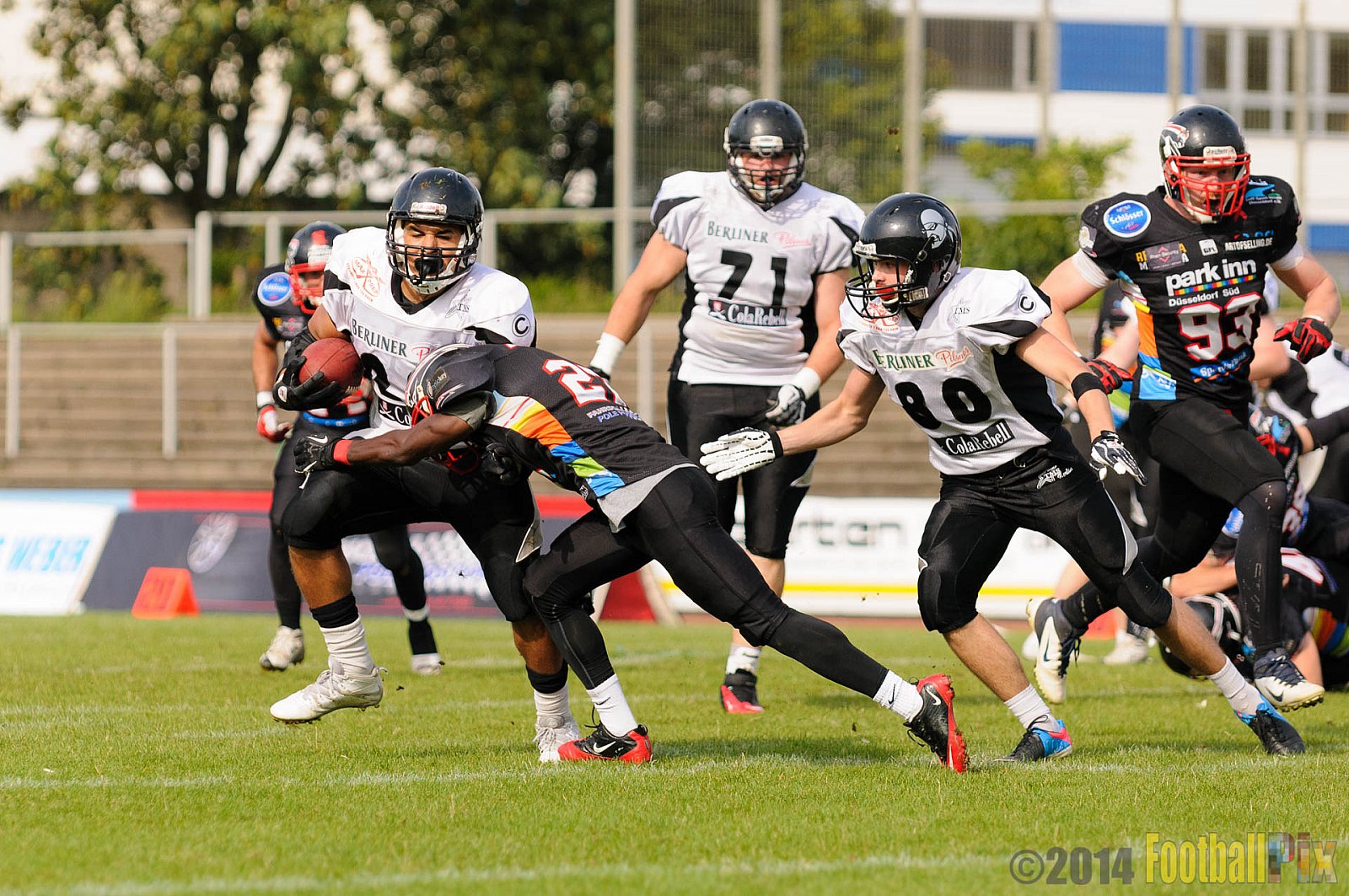 Düsseldorf Panther vs. Berlin Rebels - 09.08.2014 GFL Nord: Düsseldorf Panther vs. Berlin Rebels (29:34) 