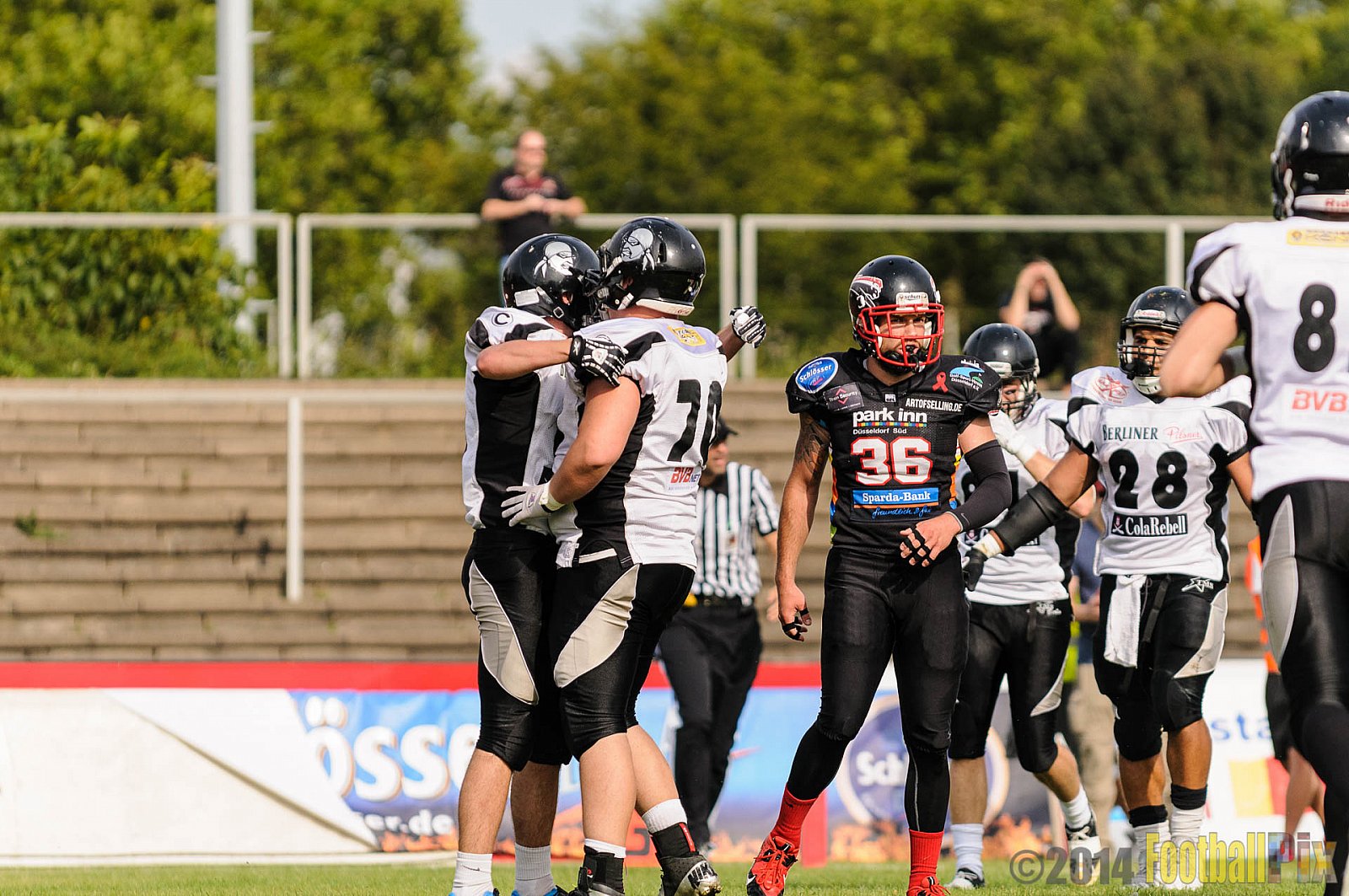 Düsseldorf Panther vs. Berlin Rebels - 09.08.2014 GFL Nord: Düsseldorf Panther vs. Berlin Rebels (29:34) 