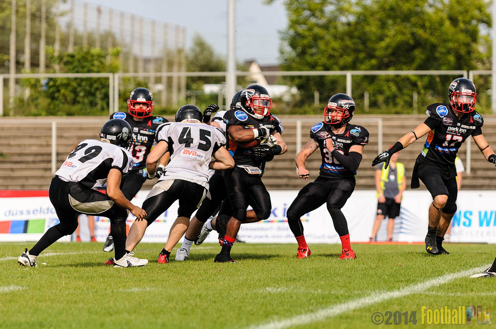 Düsseldorf Panther vs. Berlin Rebels - 09.08.2014 GFL Nord: Düsseldorf Panther vs. Berlin Rebels (29:34) 