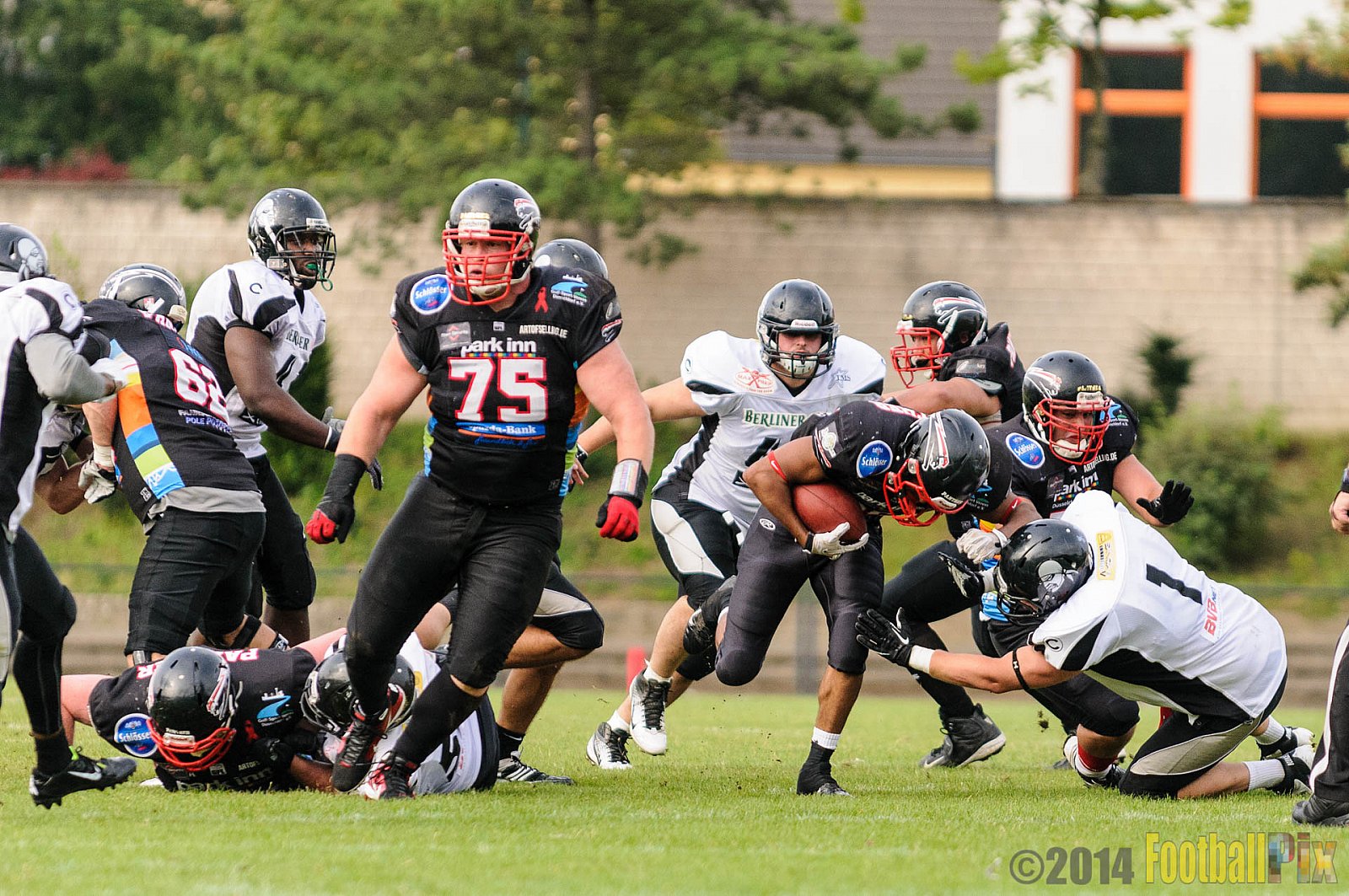 Düsseldorf Panther vs. Berlin Rebels - 09.08.2014 GFL Nord: Düsseldorf Panther vs. Berlin Rebels (29:34) 