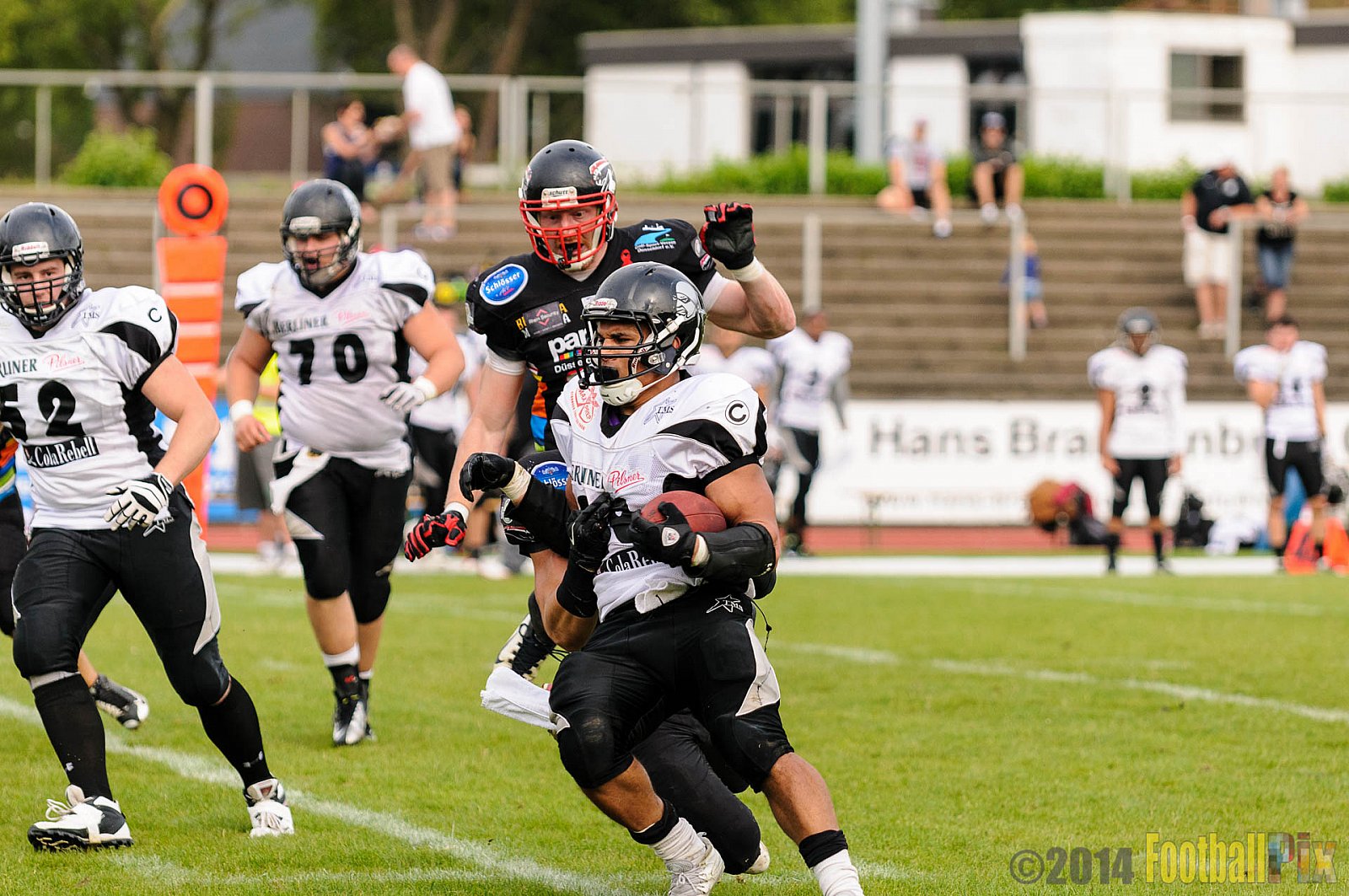 Düsseldorf Panther vs. Berlin Rebels - 09.08.2014 GFL Nord: Düsseldorf Panther vs. Berlin Rebels (29:34) 