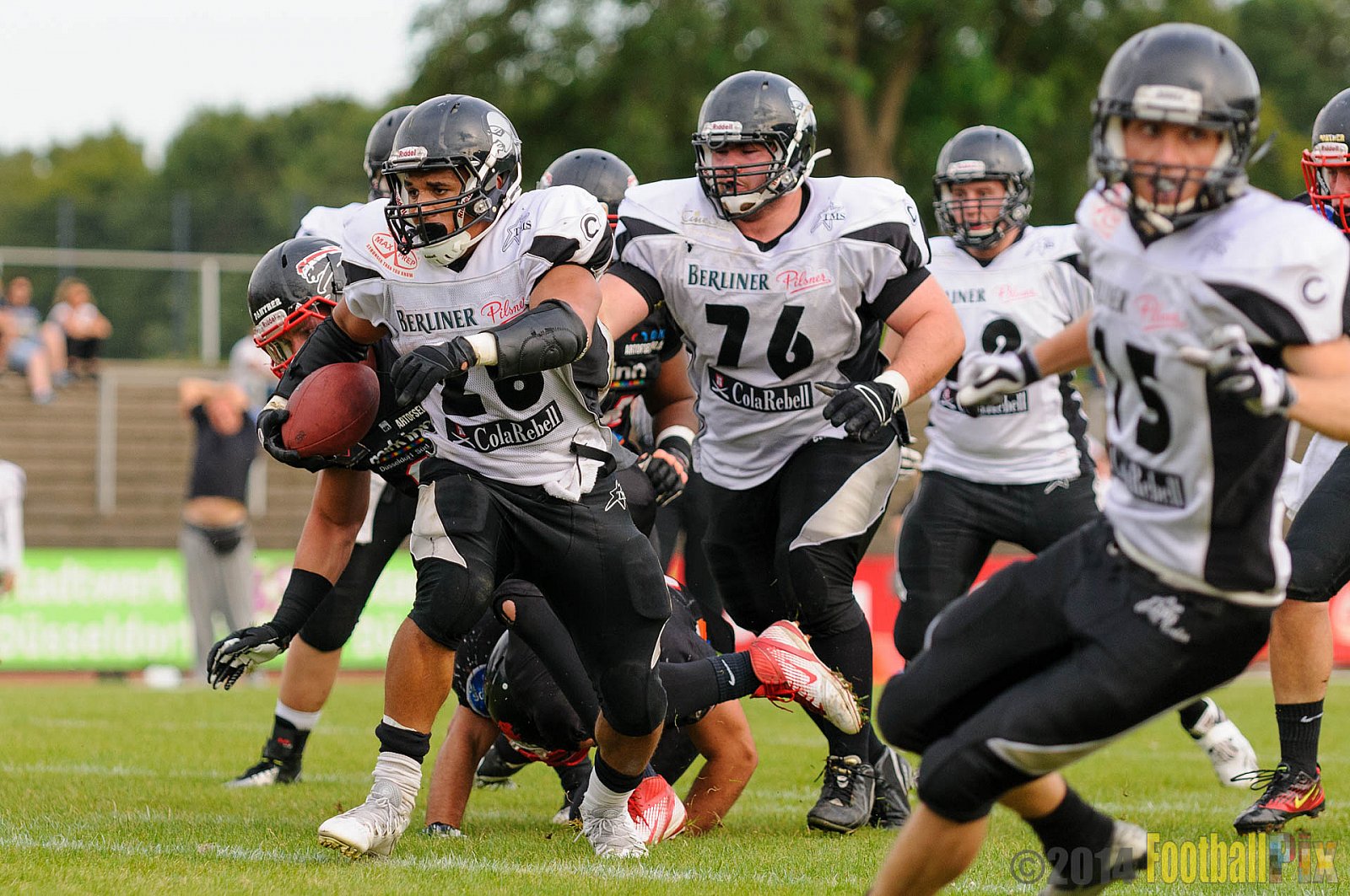 Düsseldorf Panther vs. Berlin Rebels - 09.08.2014 GFL Nord: Düsseldorf Panther vs. Berlin Rebels (29:34) 