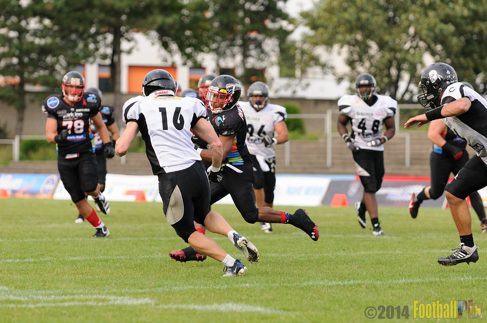 Düsseldorf Panther vs. Berlin Rebels - 09.08.2014 GFL Nord: Düsseldorf Panther vs. Berlin Rebels (29:34) 